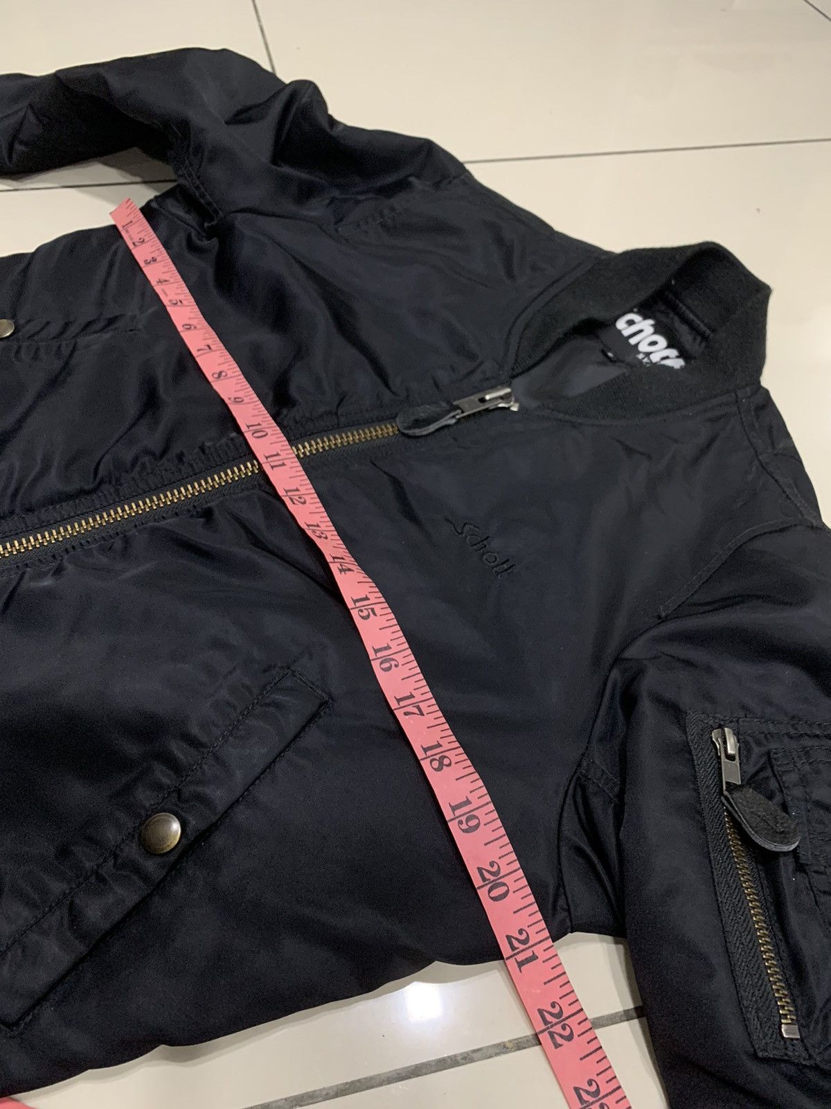 Japanese Brand SCHOTT NYC X JEANASIS LIMITED EDITION MA-1 BOMBER JACKET Size US S / EU 44-46 / 1 - 4 Thumbnail