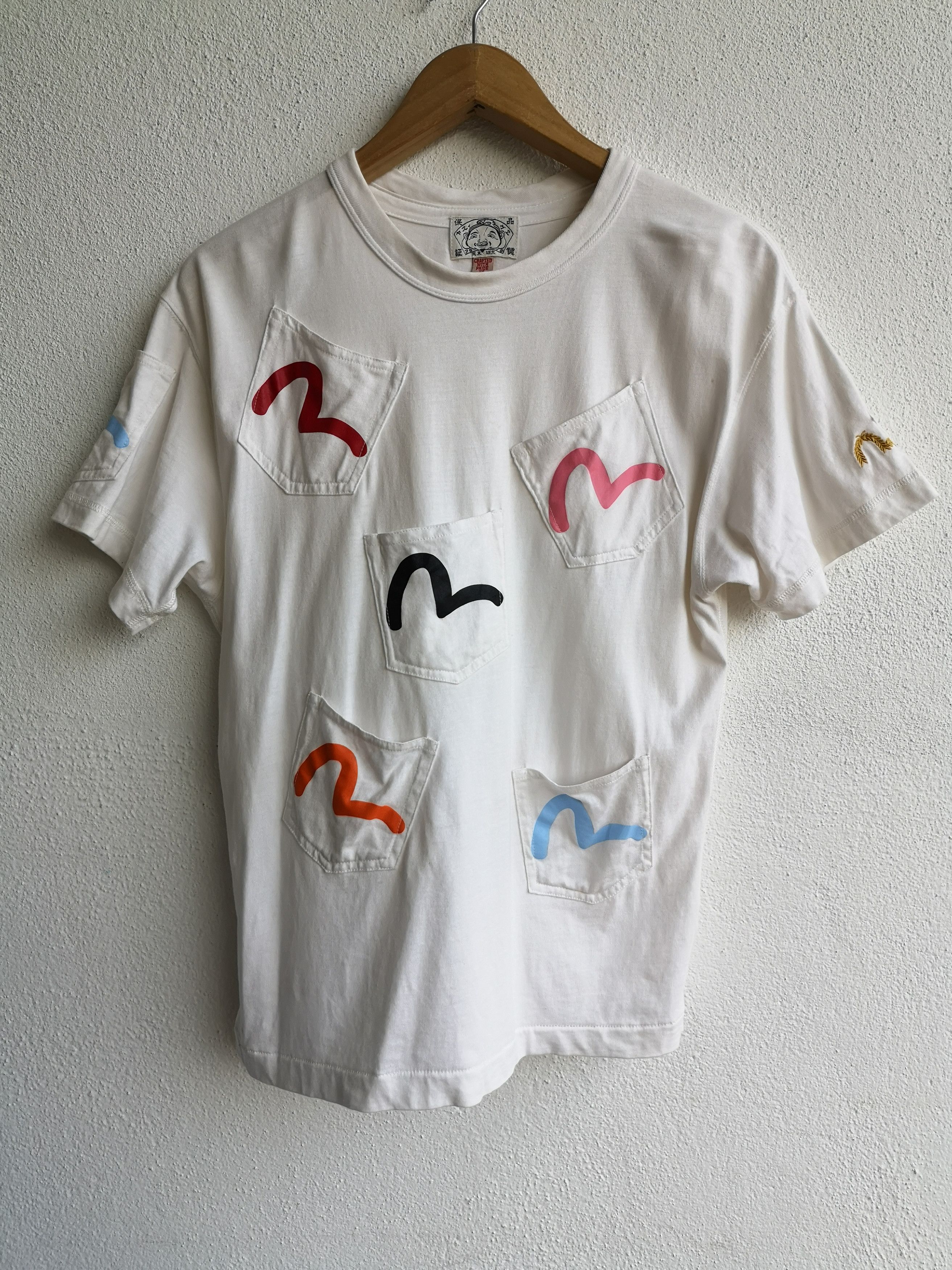 Evisu × Japanese Brand Super Rare Evisu Yamane Multipockets T Shirt Size US M / EU 48-50 / 2 - 2 Thumbnail