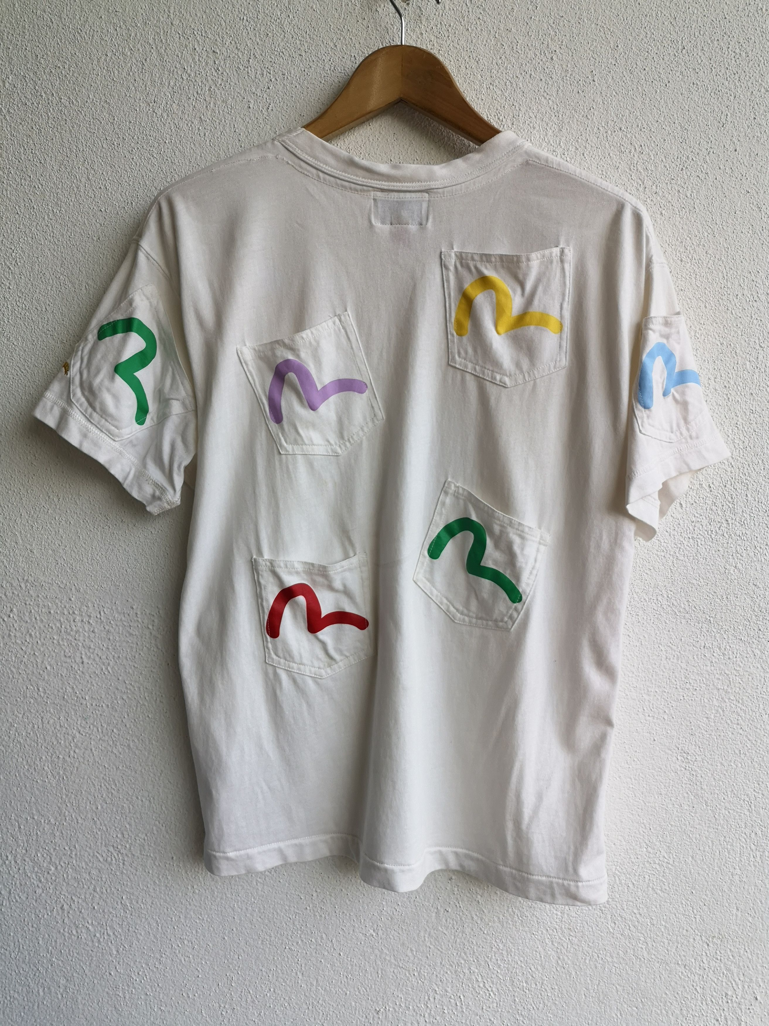 Evisu × Japanese Brand Super Rare Evisu Yamane Multipockets T Shirt Size US M / EU 48-50 / 2 - 1 Thumbnail