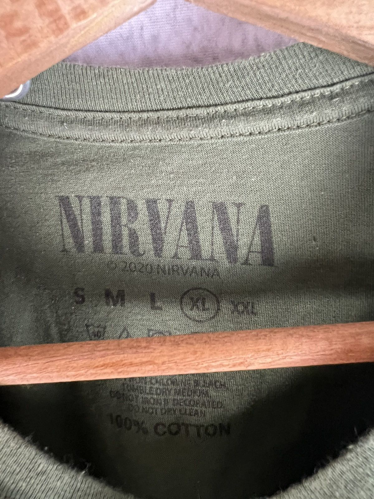 Nirvana × Vintage Nirvana Nevermind Vintage band tshirt Size US XL / EU 56 / 4 - 3 Thumbnail