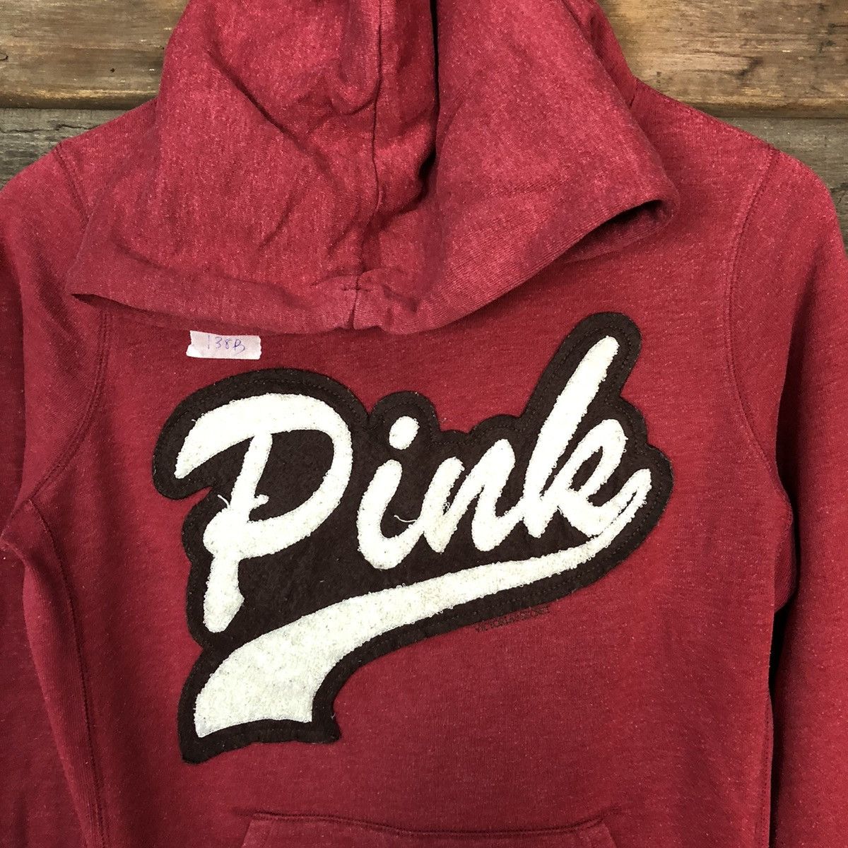 Japanese Brand Pink brand Red Hoodie sweatshirt #138B Size US S / EU 44-46 / 1 - 6 Thumbnail