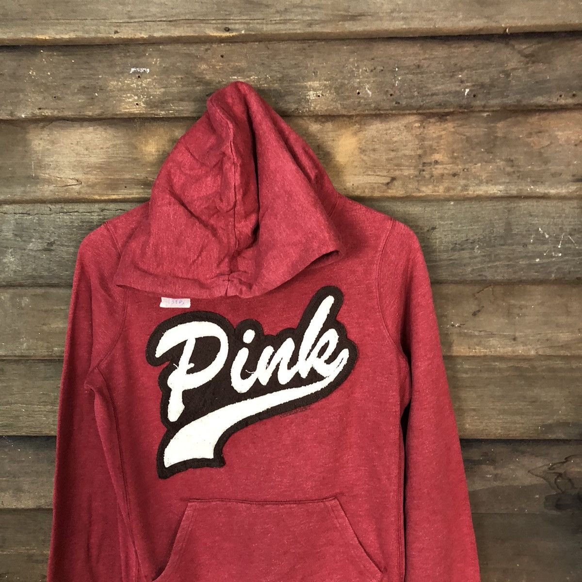 Japanese Brand Pink brand Red Hoodie sweatshirt #138B Size US S / EU 44-46 / 1 - 2 Thumbnail