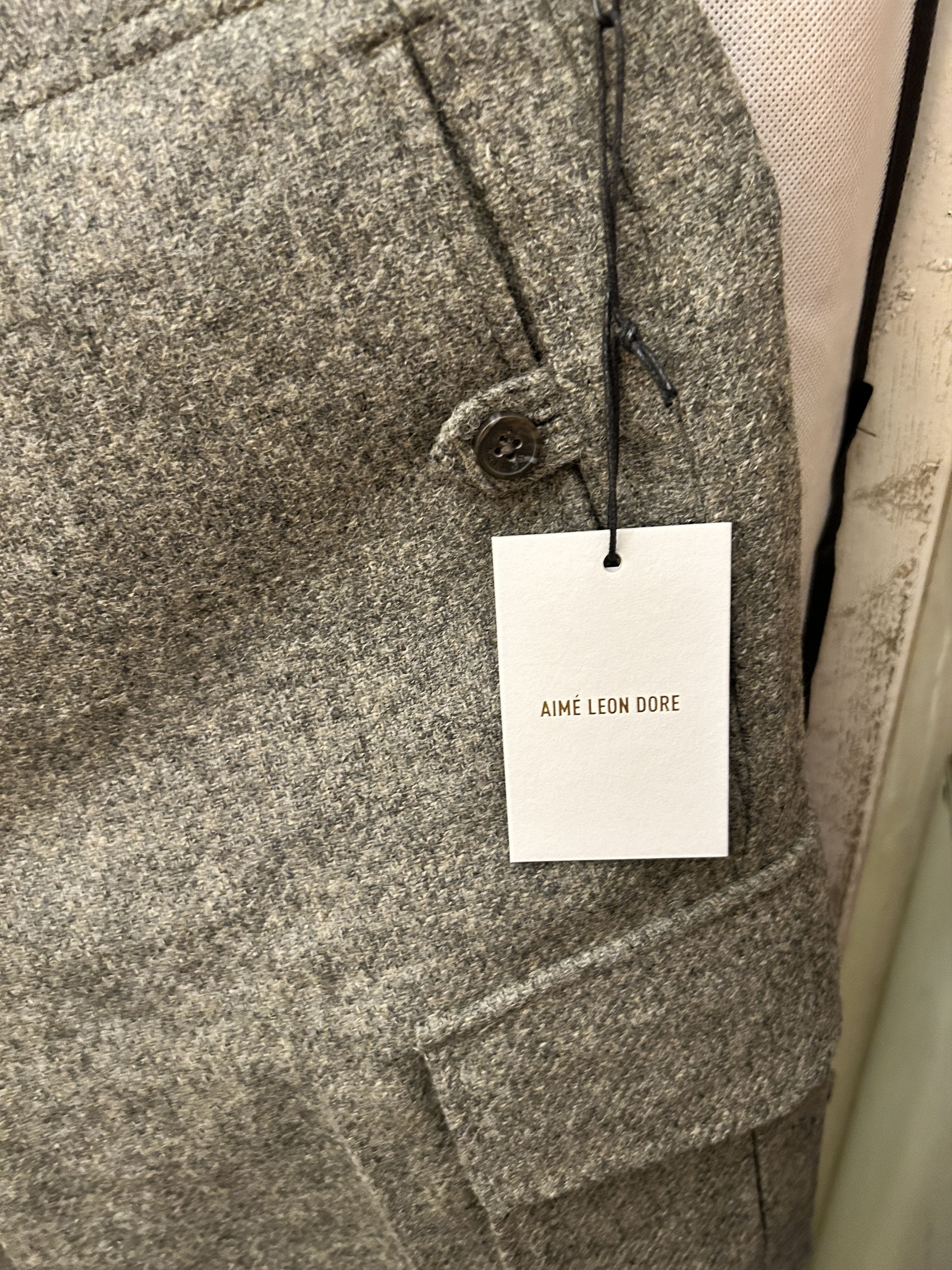 Aime Leon Dore Aime Leon Dore Grey Cargo Trouser straight fit Size US 30 / EU 46 - 2 Thumbnail
