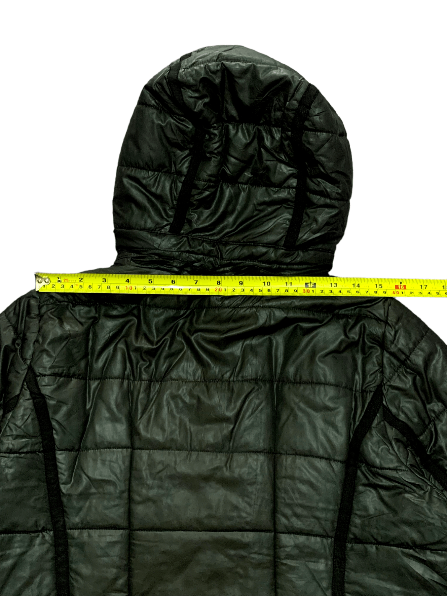 Japanese Brand Japanese Brand Button Front Puffer Hooded Raincoat 🖤 Size US M / EU 48-50 / 2 - 14 Thumbnail