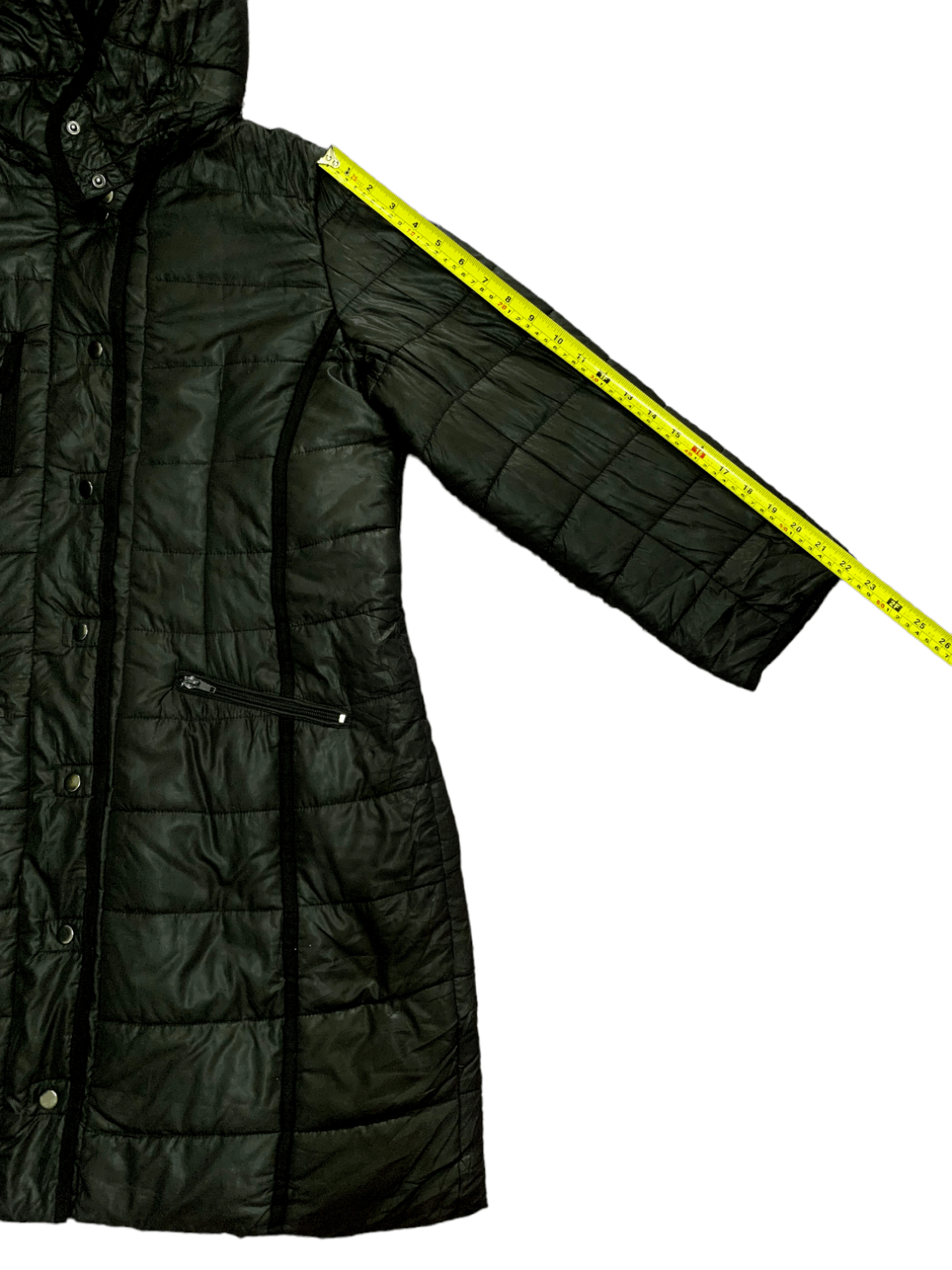 Japanese Brand Japanese Brand Button Front Puffer Hooded Raincoat 🖤 Size US M / EU 48-50 / 2 - 15 Thumbnail