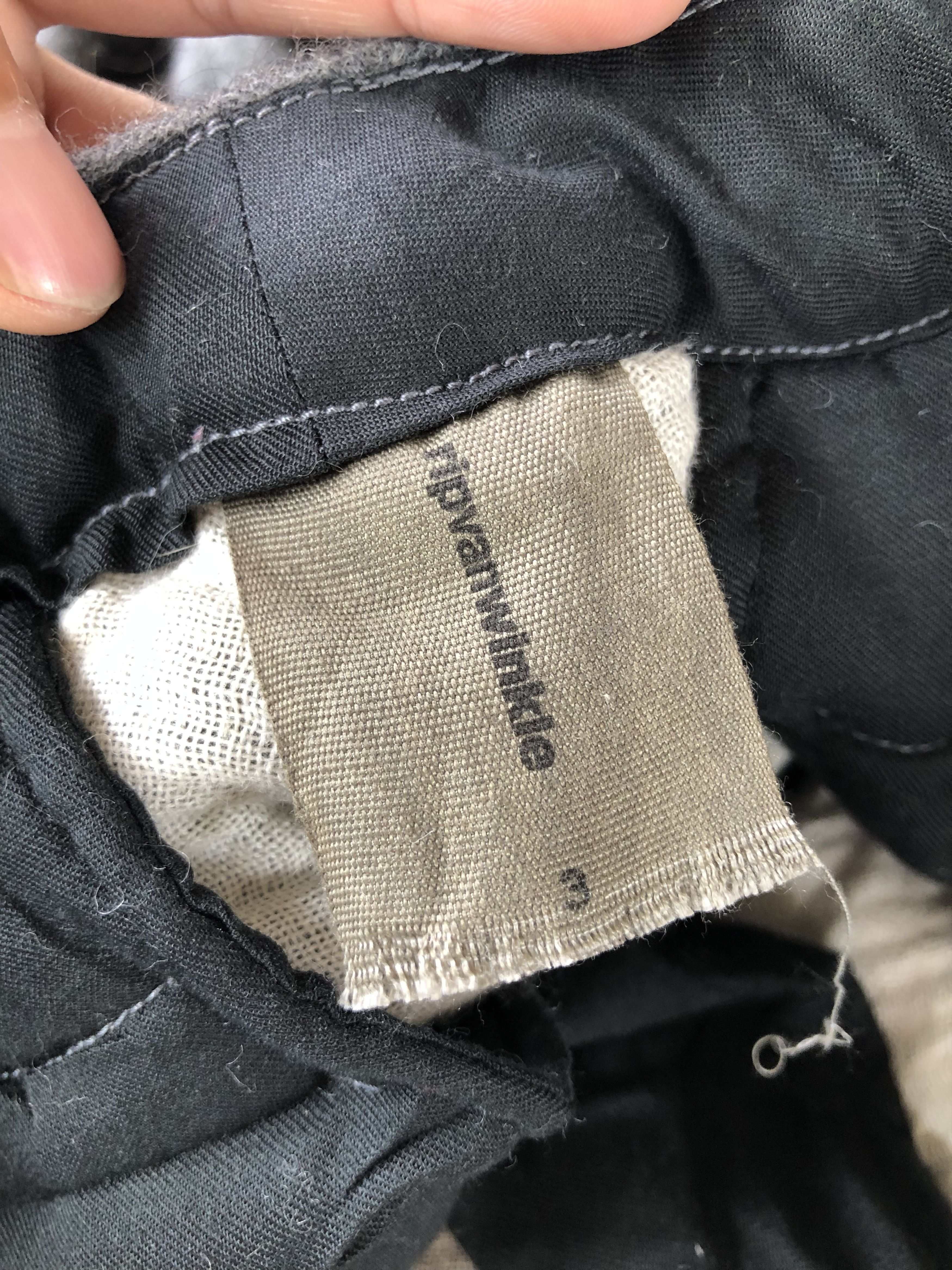 RIPVANWINKLE RARE🔥RIP VAN WINKLE BLOCK SEAMS WOOL PANTS Size US 29 - 12 Thumbnail