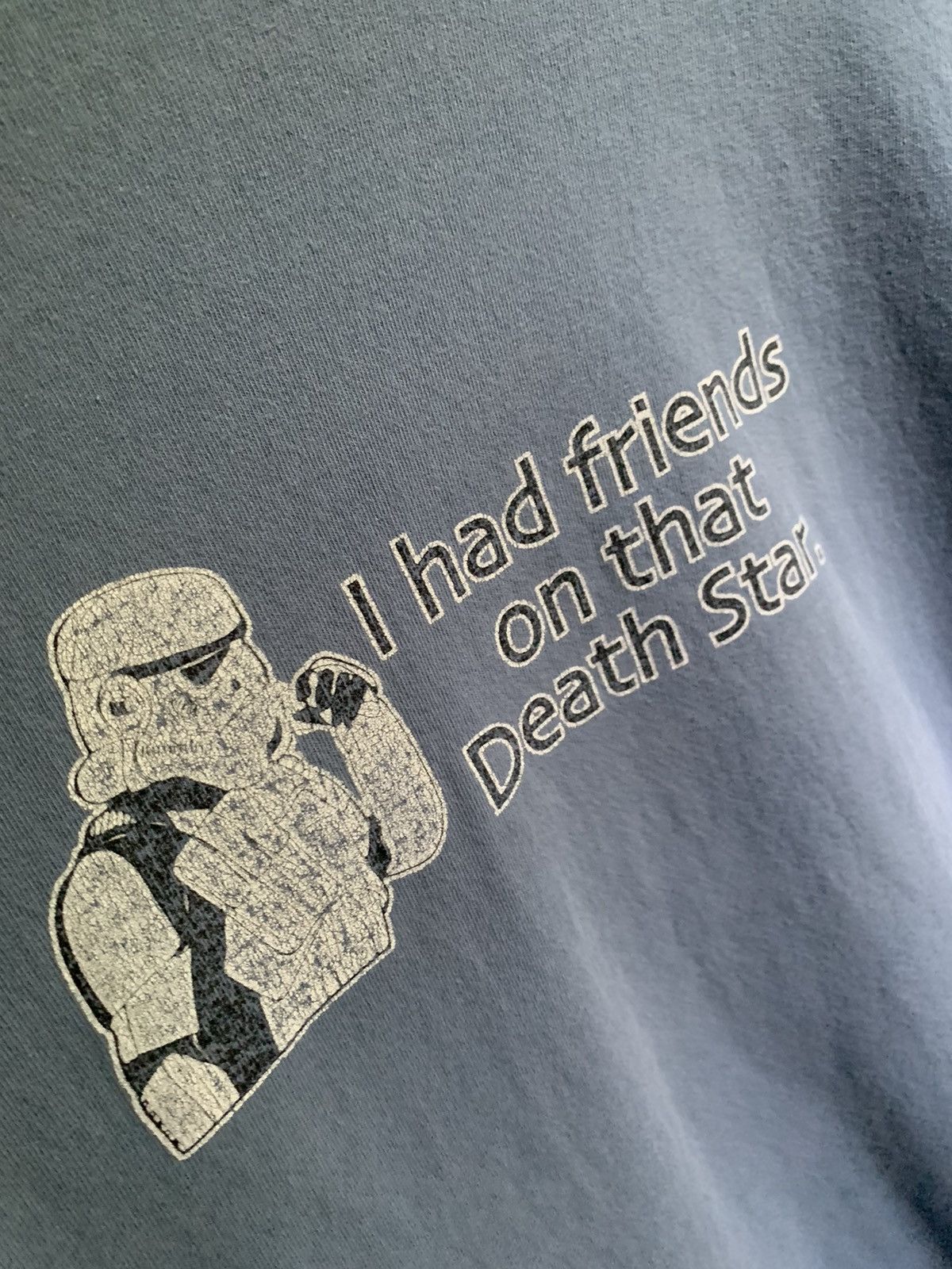 Star Wars Vintage Star Wars Storm Trooper Graphic Funny Quote Tee Size US XXL / EU 58 / 5 - 2 Thumbnail