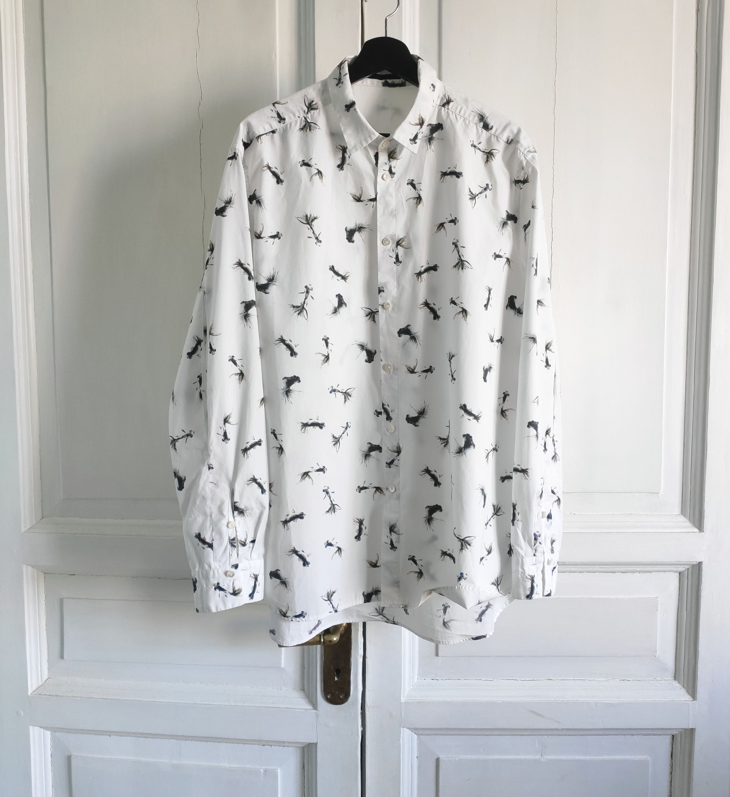 The Viridi-anne Patricia March print shirt.Like Archivio J.M. Ribot Size US XL / EU 56 / 4 - 6 Thumbnail