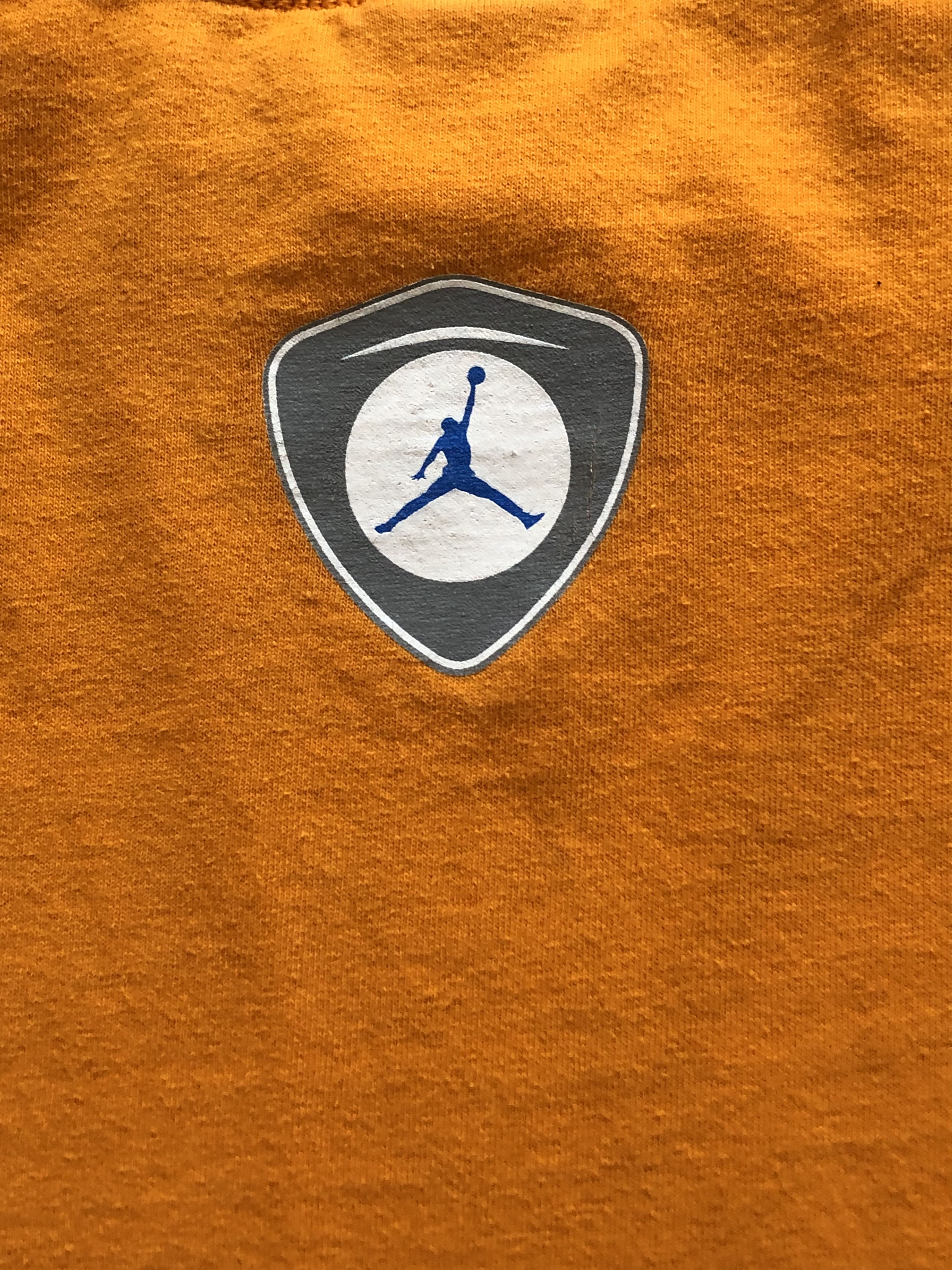 Nike × Vintage Vintage Nike Air Jordan Boot Rare Shirt Tee Drill y2k hype Size US XXL / EU 58 / 5 - 11 Thumbnail