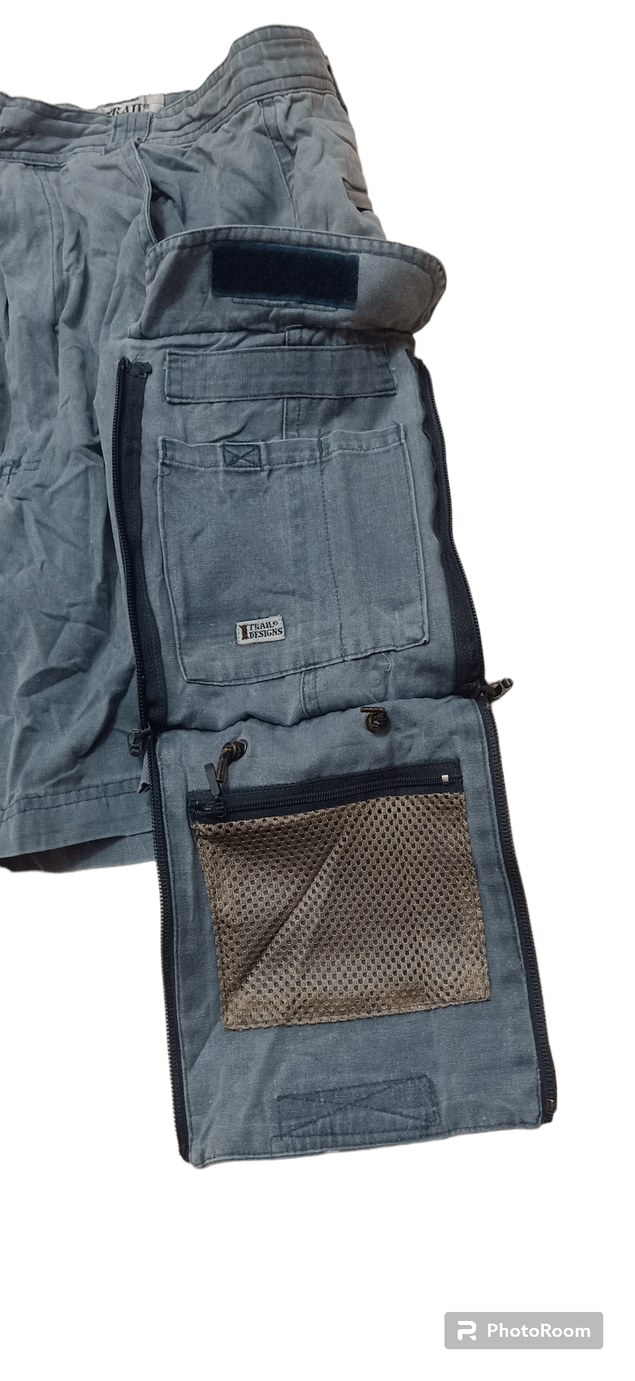 Other Rare💥💥💥 Vintage Trail Designs Cargo Short Pants Size US 30 / EU 46 - 3 Thumbnail
