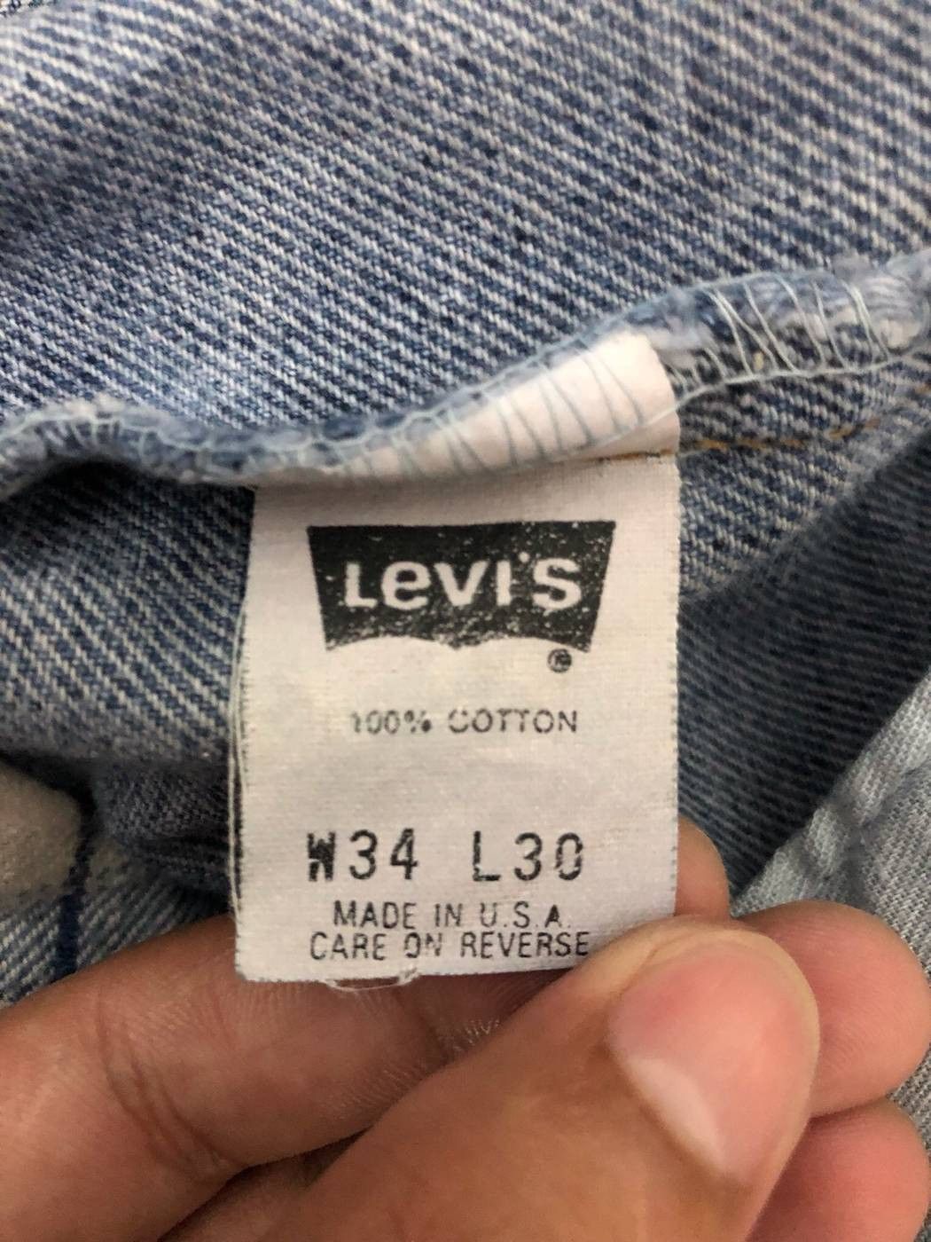 Levi's Vintage Clothing × Needles Levi's Art Rebuild Needles Vintage Denim Pants Size US 34 / EU 50 - 9 Thumbnail