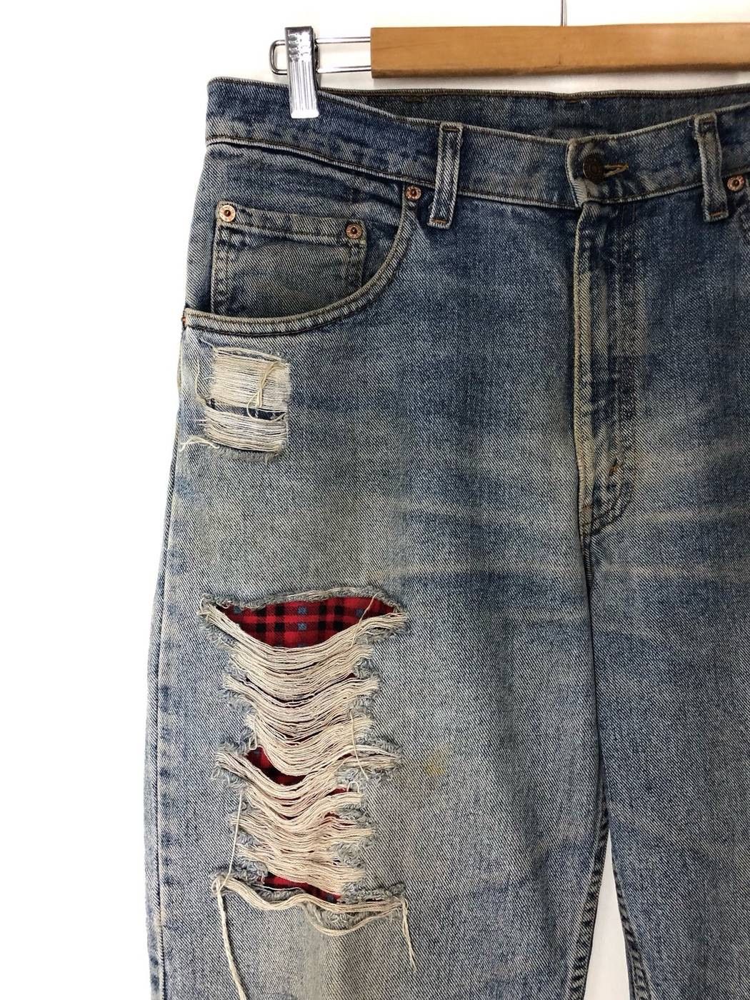 Levi's Vintage Clothing × Needles Levi's Art Rebuild Needles Vintage Denim Pants Size US 34 / EU 50 - 4 Thumbnail