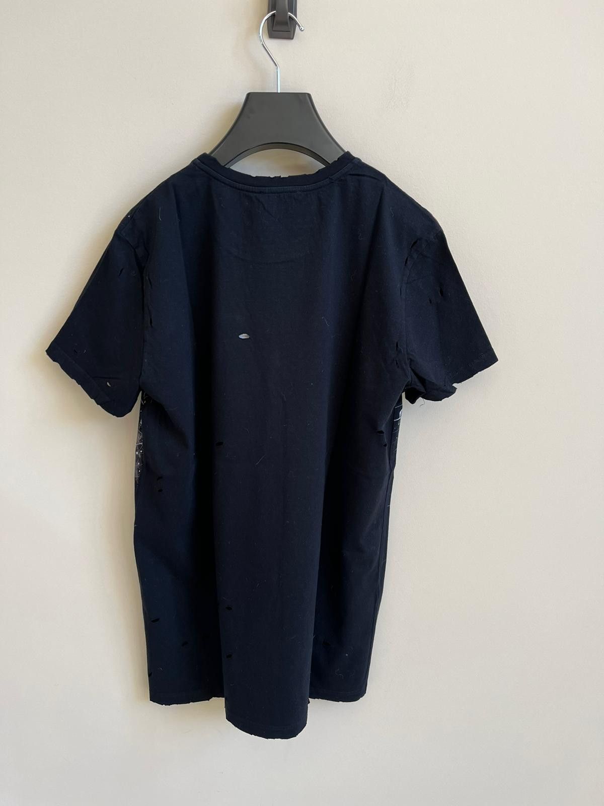 Balmain o1rshd1 Galaxy Logo Tee in Black / Multi Size US L / EU 52-54 / 3 - 15 Thumbnail
