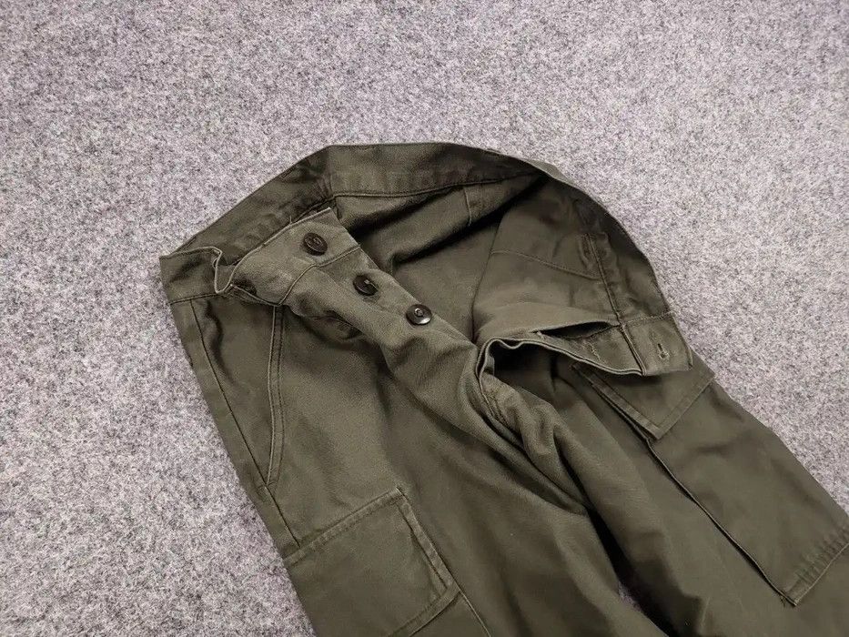 Japanese Brand Vintage 80’s Kl Seyntex Netherlands Army Green Cargo Pants Size US 32 / EU 48 - 8 Thumbnail