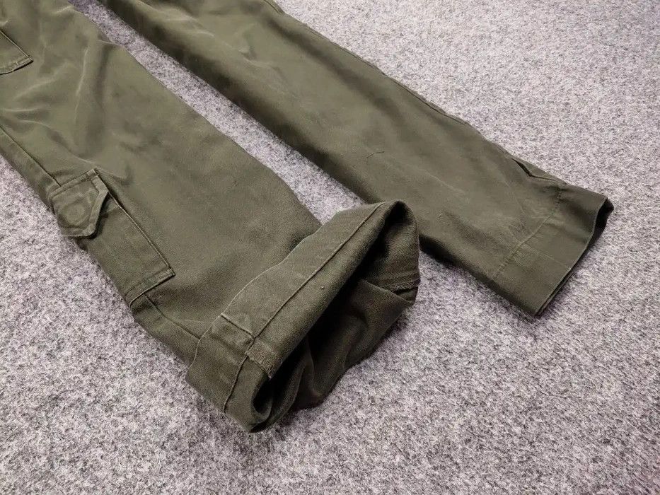 Japanese Brand Vintage 80’s Kl Seyntex Netherlands Army Green Cargo Pants Size US 32 / EU 48 - 4 Thumbnail