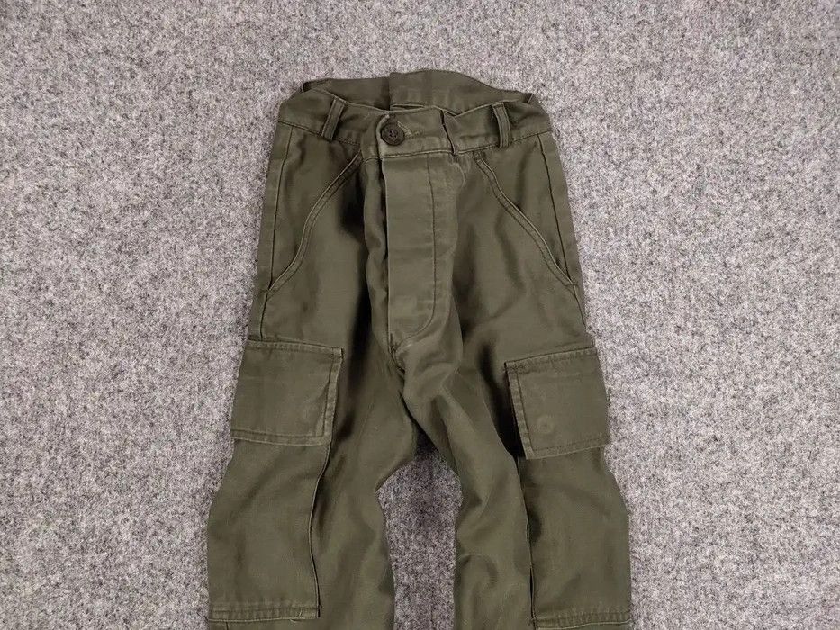 Japanese Brand Vintage 80’s Kl Seyntex Netherlands Army Green Cargo Pants Size US 32 / EU 48 - 3 Thumbnail