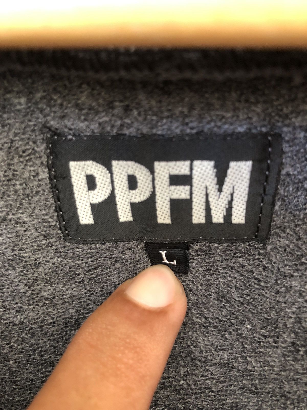 Japanese Brand × PPFM × Vintage PPFM DOUBLE LOCK HOODIE Size US L / EU 52-54 / 3 - 5 Thumbnail