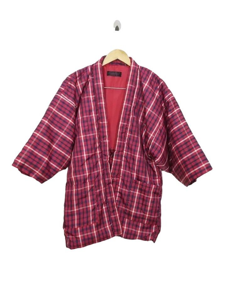 Other Haori Hanten McQueen Tartan Plaid Padded Noragi Jacket Size US L / EU 52-54 / 3 - 1 Thumbnail