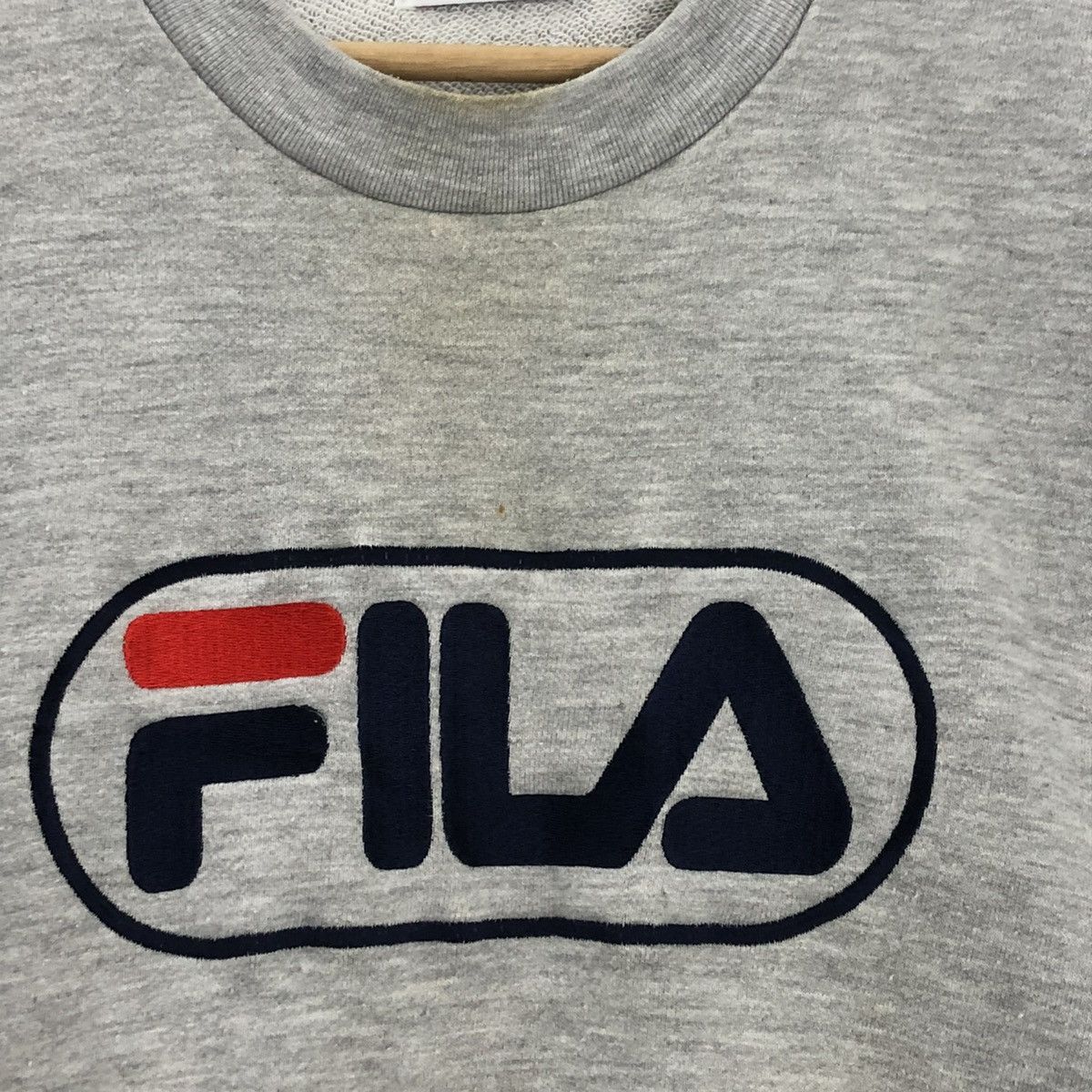 Fila × Vintage Vintage Fila Crewneck Sweatshirt Big Logo Size M Size US M / EU 48-50 / 2 - 5 Thumbnail