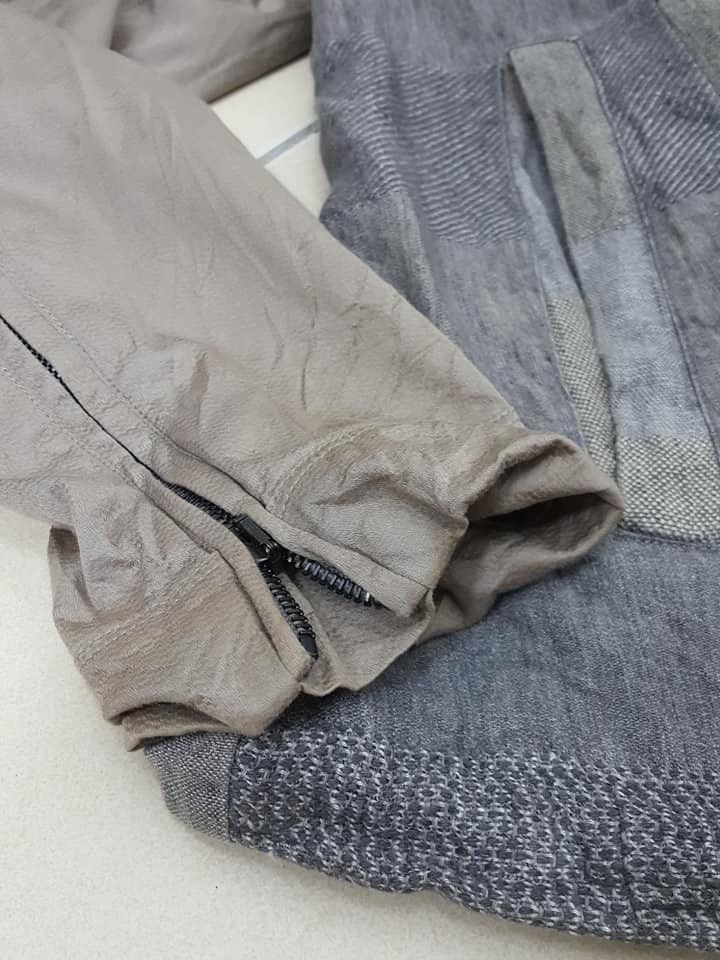 Diesel Black Gold Linen Cotton Blend Artisanal Zipper Jacket Size US M / EU 48-50 / 2 - 17 Thumbnail