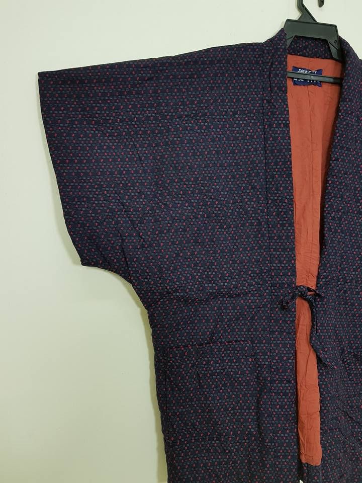 Other Haori Hanten Kimono Japan Traditional Jacket Size US XL / EU 56 / 4 - 5 Thumbnail