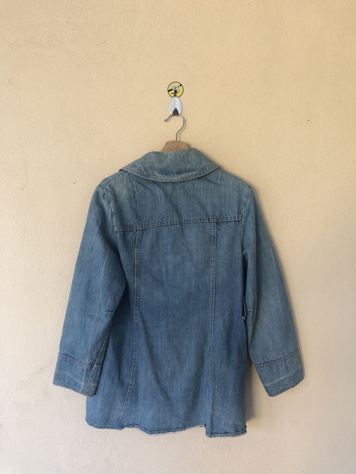 Japanese Brand × Original Montgomery × Vintage Montogomery Ward Denim Jacket made in Colombia Size US L / EU 52-54 / 3 - 5 Thumbnail