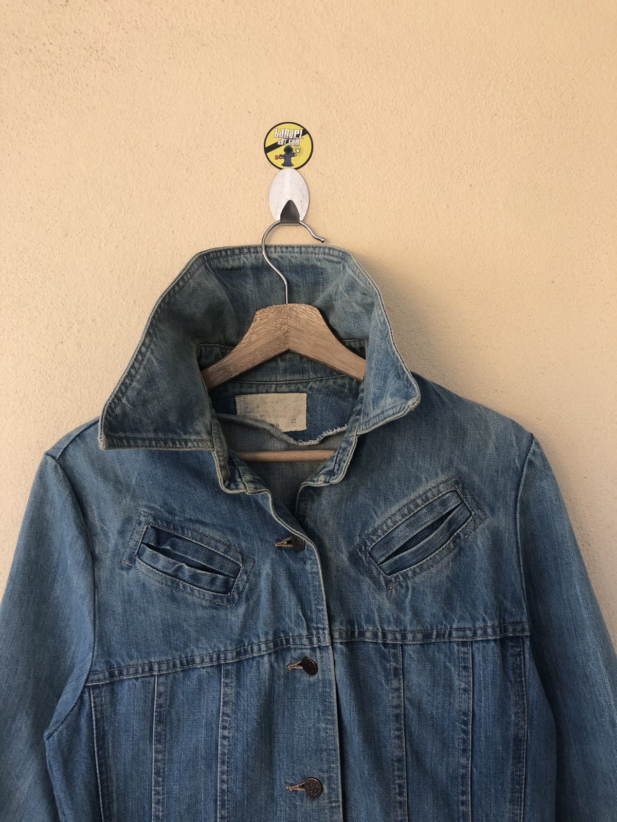 Japanese Brand × Original Montgomery × Vintage Montogomery Ward Denim Jacket made in Colombia Size US L / EU 52-54 / 3 - 2 Thumbnail
