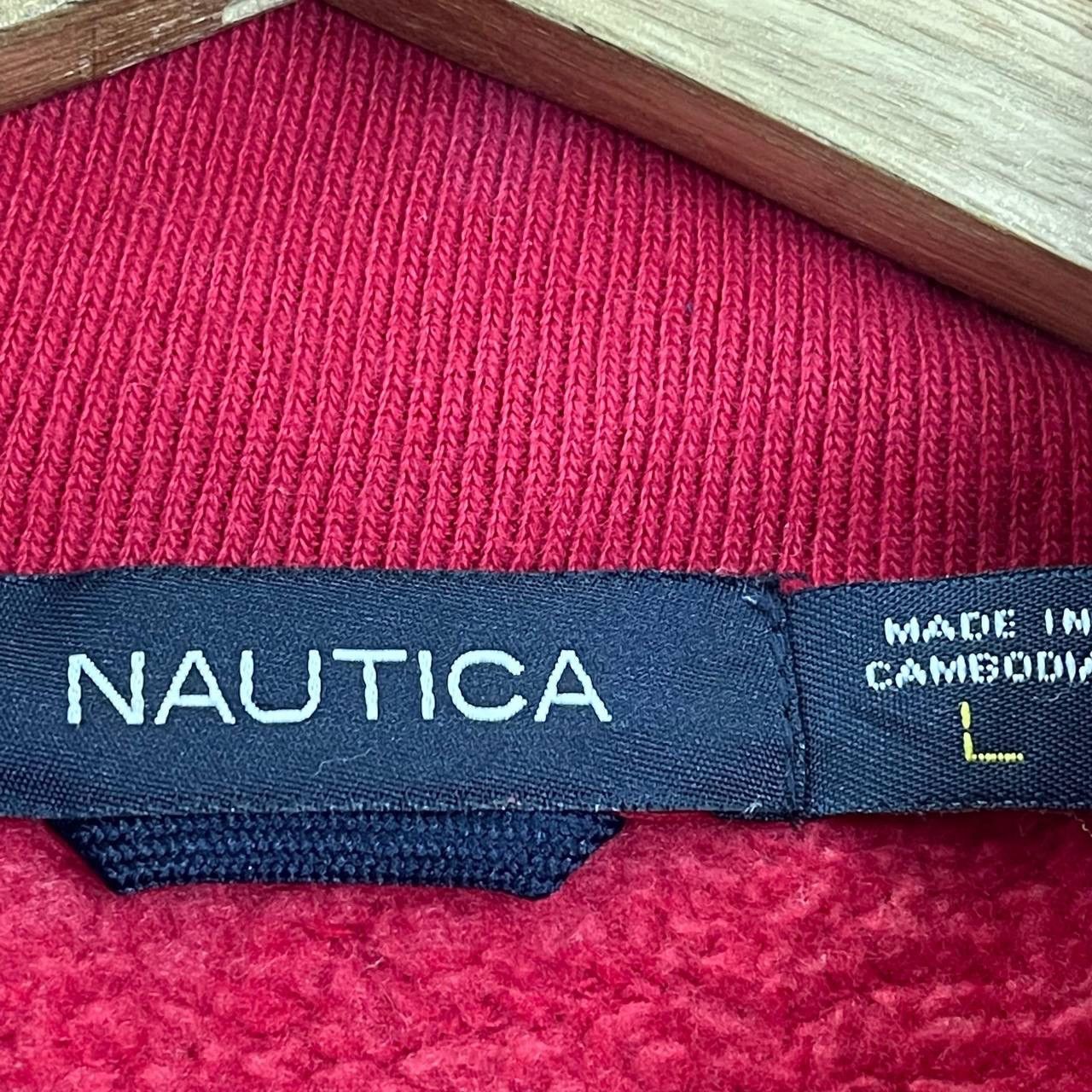 Nautica Vintage Nautica Embroidered Small Logo Sweatshirt Size L Size US L / EU 52-54 / 3 - 8 Thumbnail