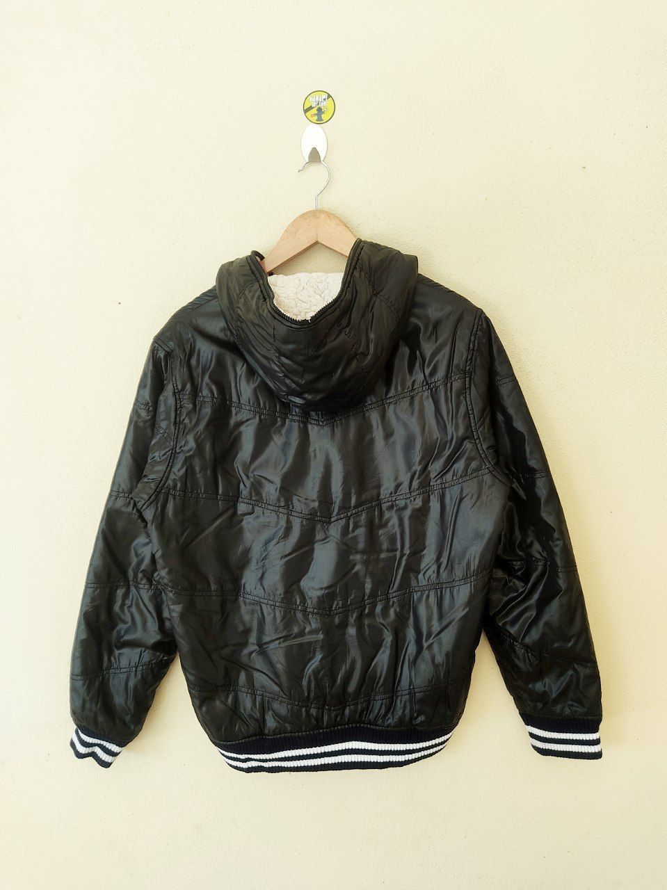 Avant Toi × Converse RARE! CONVERSE FULL ZIP BLACK PUFFER JACKET Size US L / EU 52-54 / 3 - 7 Thumbnail