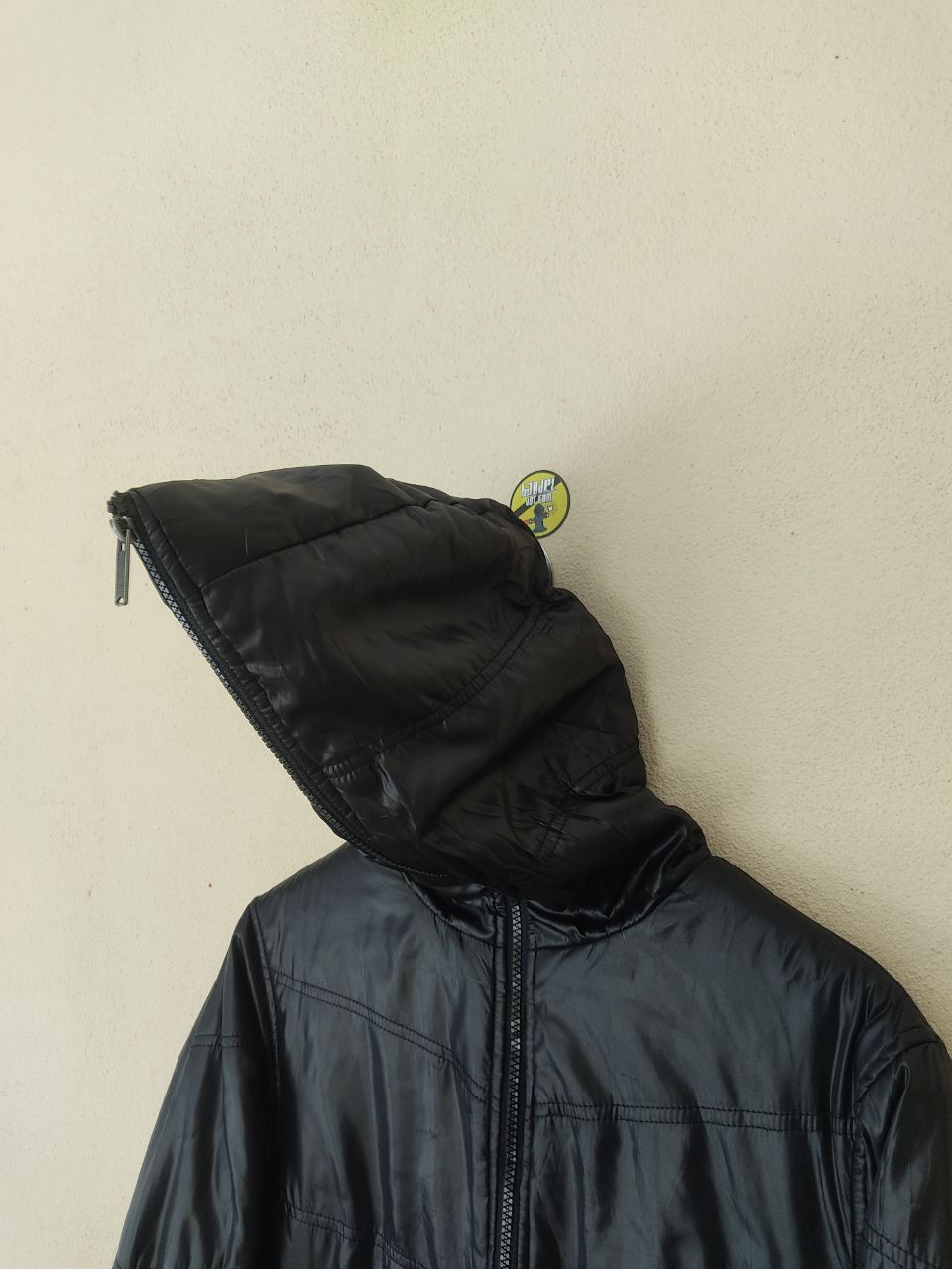 Avant Toi × Converse RARE! CONVERSE FULL ZIP BLACK PUFFER JACKET Size US L / EU 52-54 / 3 - 4 Thumbnail