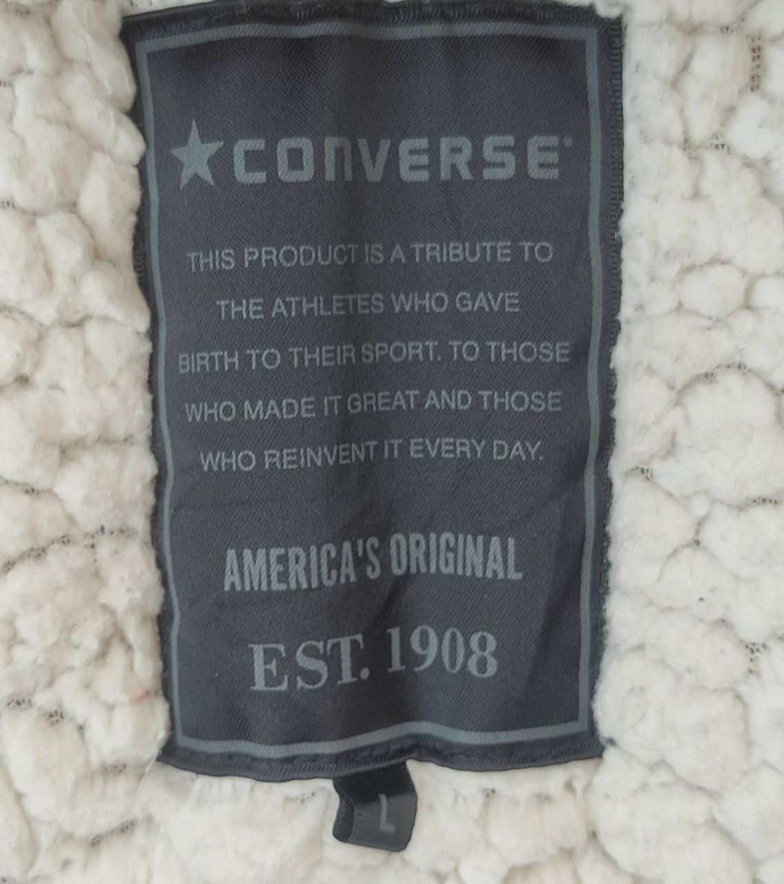 Avant Toi × Converse RARE! CONVERSE FULL ZIP BLACK PUFFER JACKET Size US L / EU 52-54 / 3 - 8 Thumbnail