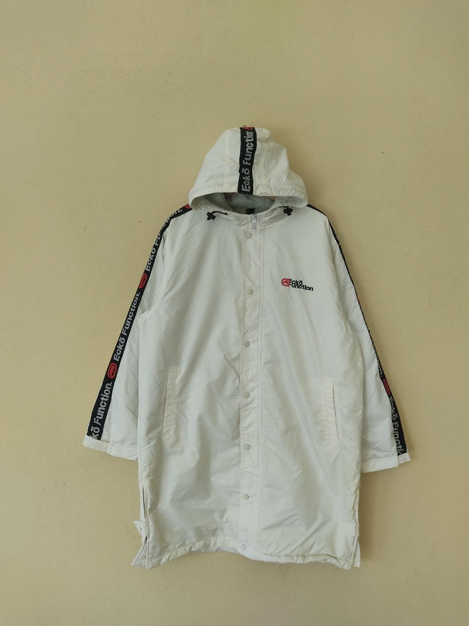 Ecko Unltd. VINTAGE ECKO FUNCTION LONG WHITE JACKET Size US M / EU 48-50 / 2 - 2 Thumbnail