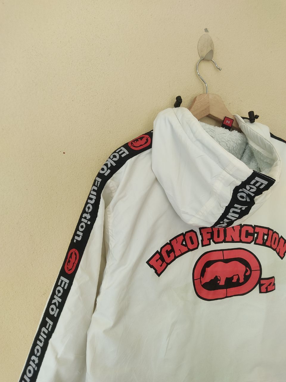 Ecko Unltd. VINTAGE ECKO FUNCTION LONG WHITE JACKET Size US M / EU 48-50 / 2 - 8 Thumbnail