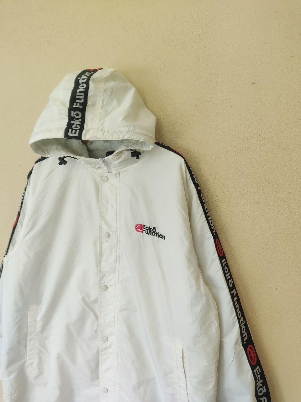 Ecko Unltd. VINTAGE ECKO FUNCTION LONG WHITE JACKET Size US M / EU 48-50 / 2 - 4 Thumbnail