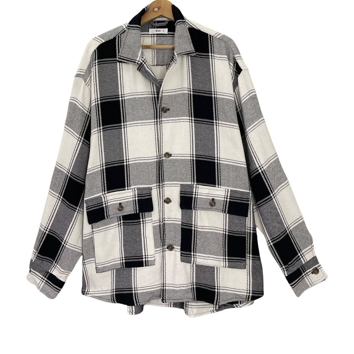 Japanese Brand Wego Flannel Shirt Size XL Size US XL / EU 56 / 4 - 3 Thumbnail