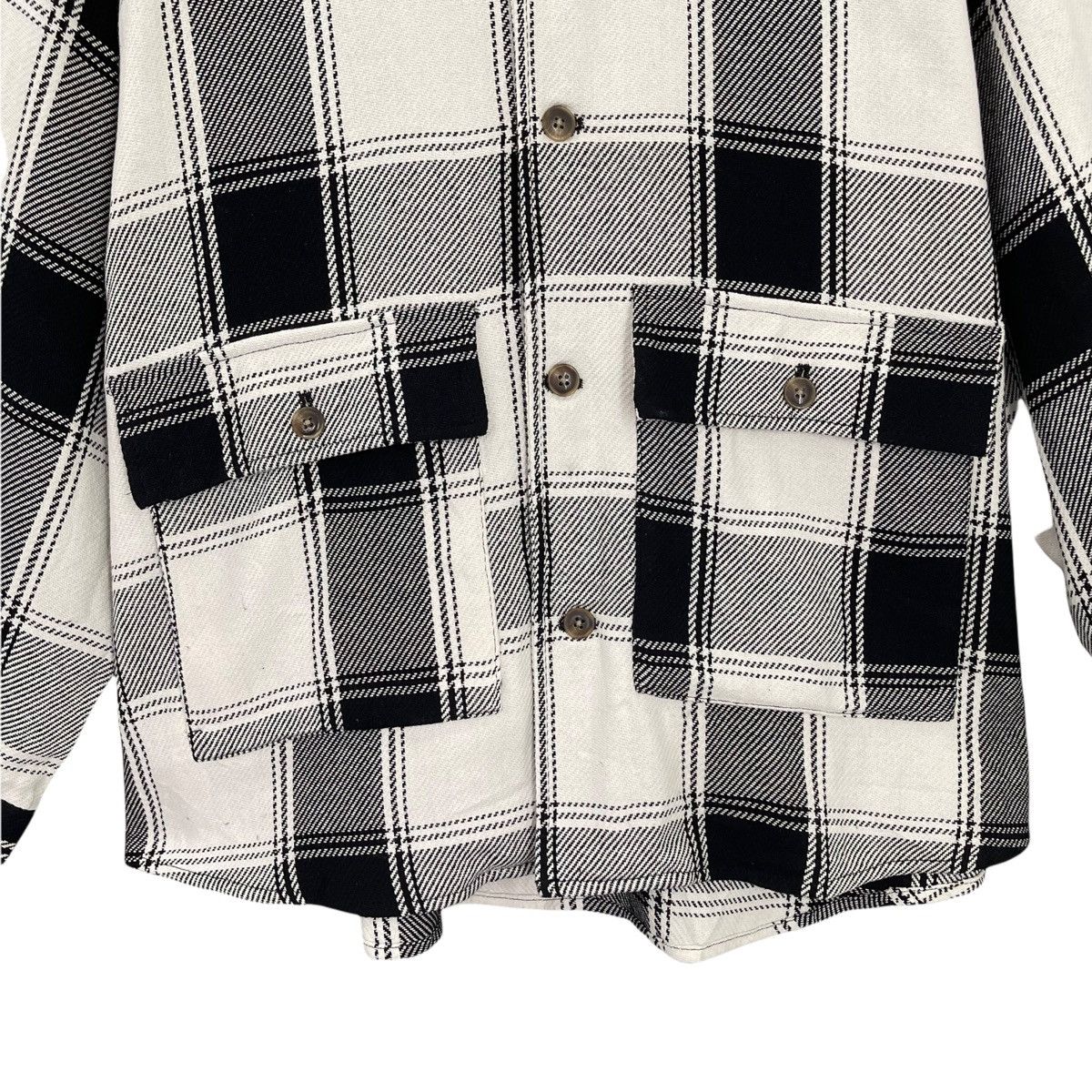 Japanese Brand Wego Flannel Shirt Size XL Size US XL / EU 56 / 4 - 5 Thumbnail
