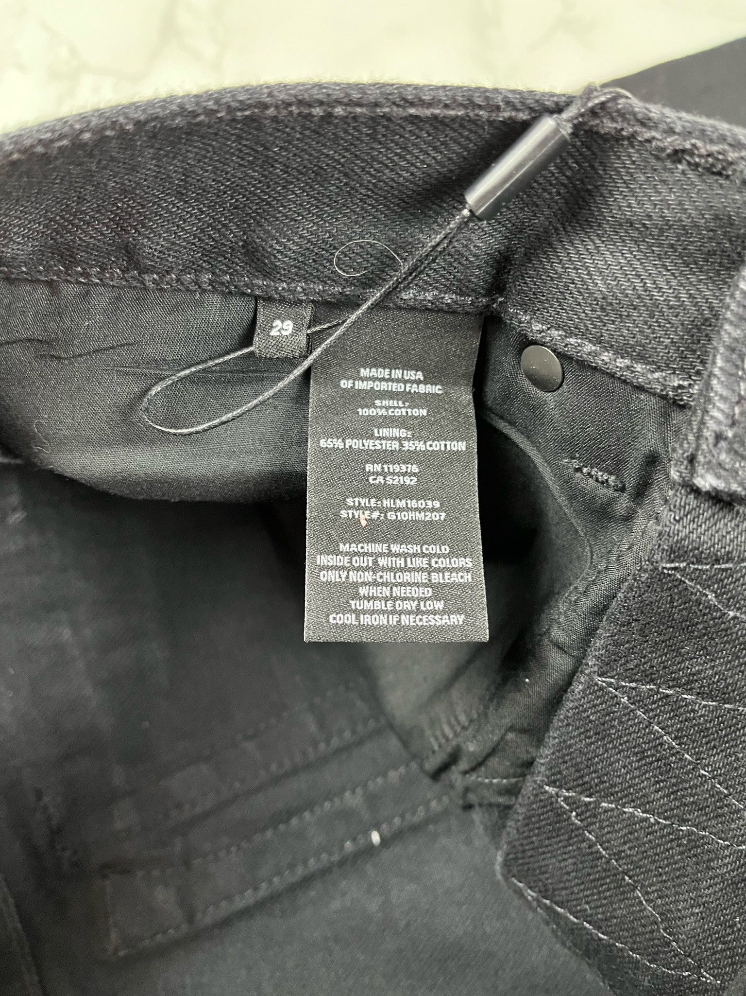 Helmut Lang 🔥60% OFF🔥 [SALE] Helmut Lang MR 87 Pure Wash Denim Jeans Size US 29 - 13 Thumbnail