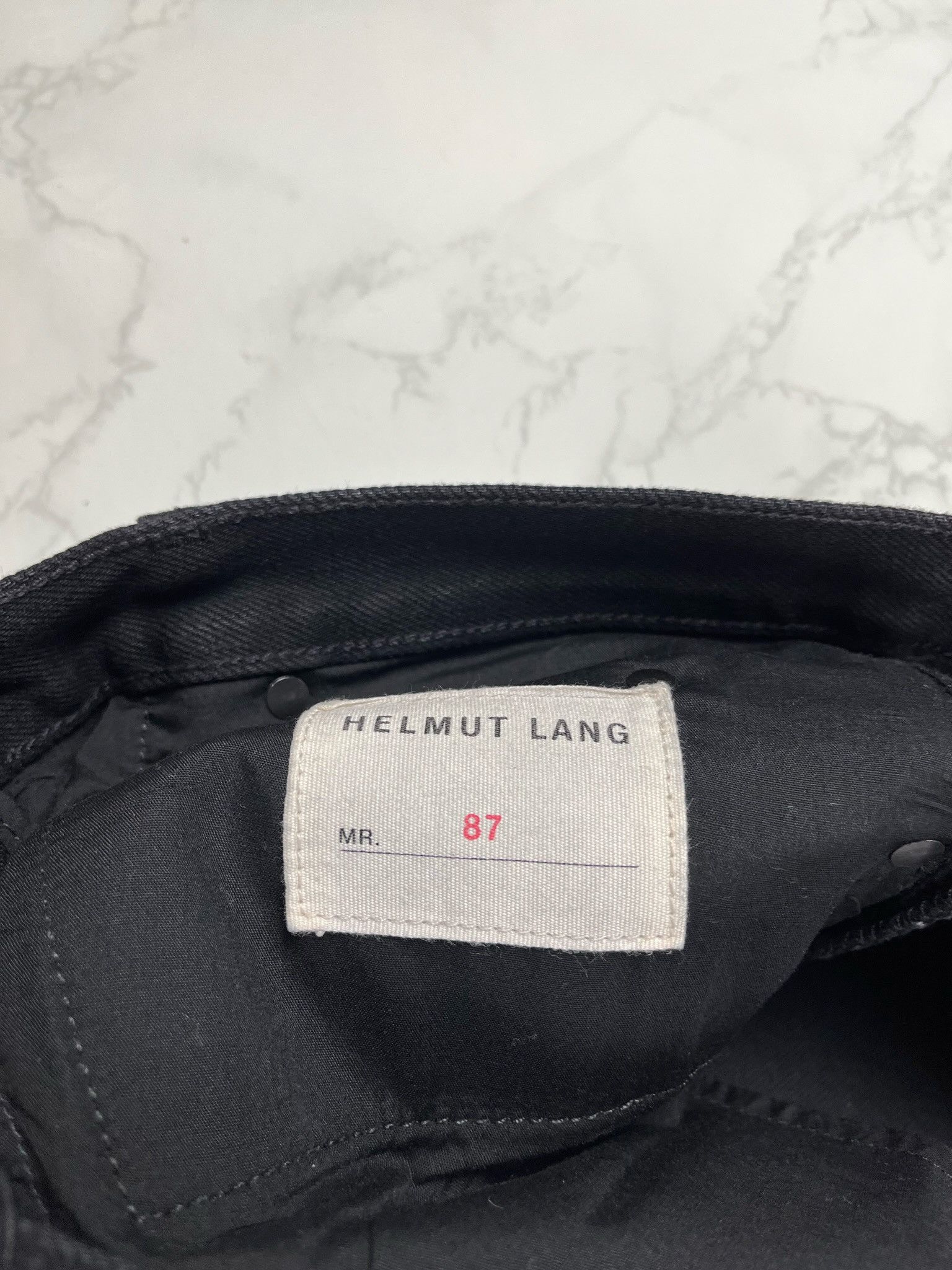 Helmut Lang 🔥60% OFF🔥 [SALE] Helmut Lang MR 87 Pure Wash Denim Jeans Size US 29 - 14 Thumbnail