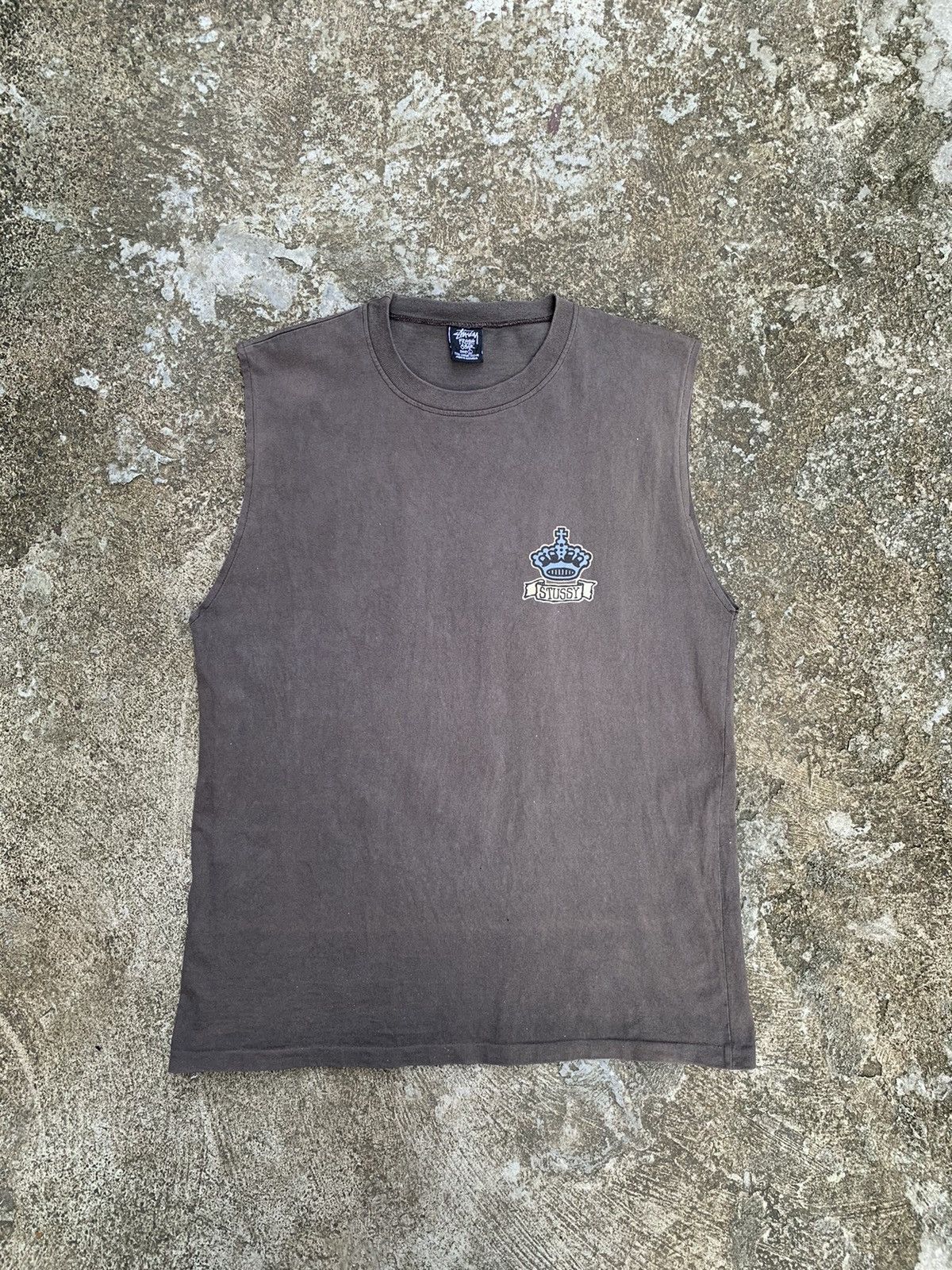 Stussy Rare Vintage 90s Stussy Crown & Knowledge Is King Tshirt Size US L / EU 52-54 / 3 - 7 Thumbnail