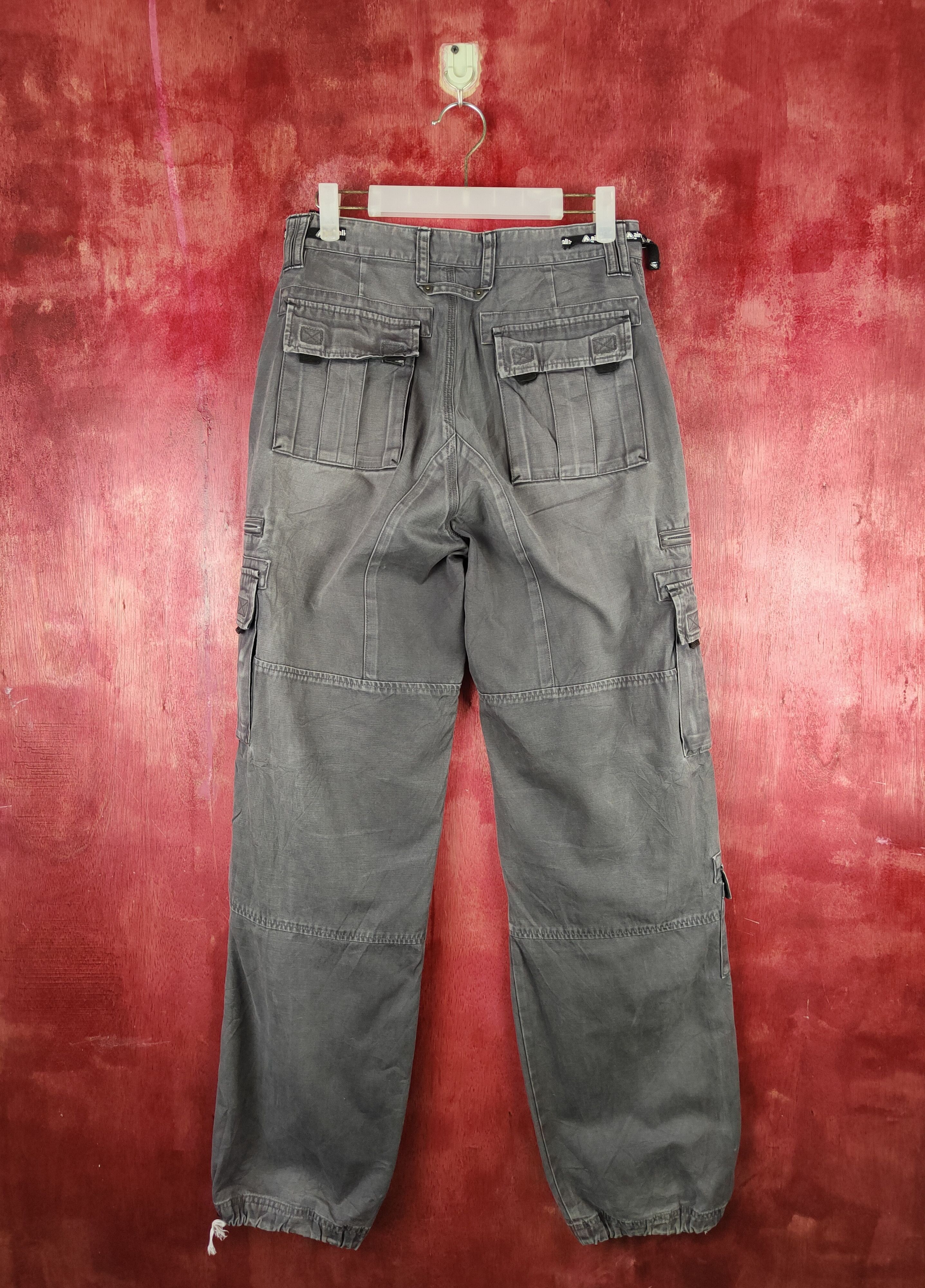 Airwalk DL Airwalk Dark Gray Multipocket Tactical Cargo Pants #S786 Size US 29 - 7 Thumbnail