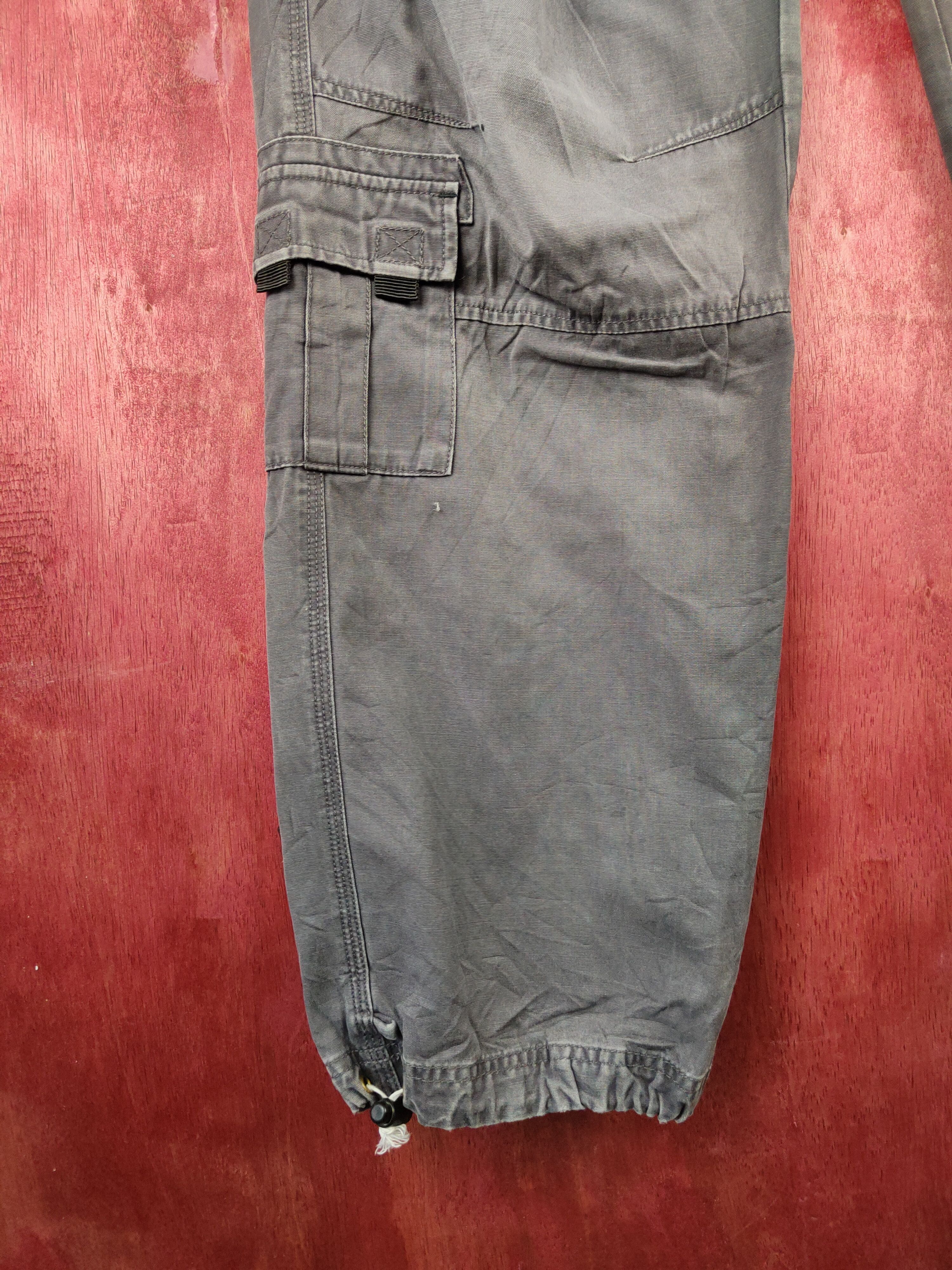 Airwalk DL Airwalk Dark Gray Multipocket Tactical Cargo Pants #S786 Size US 29 - 4 Thumbnail