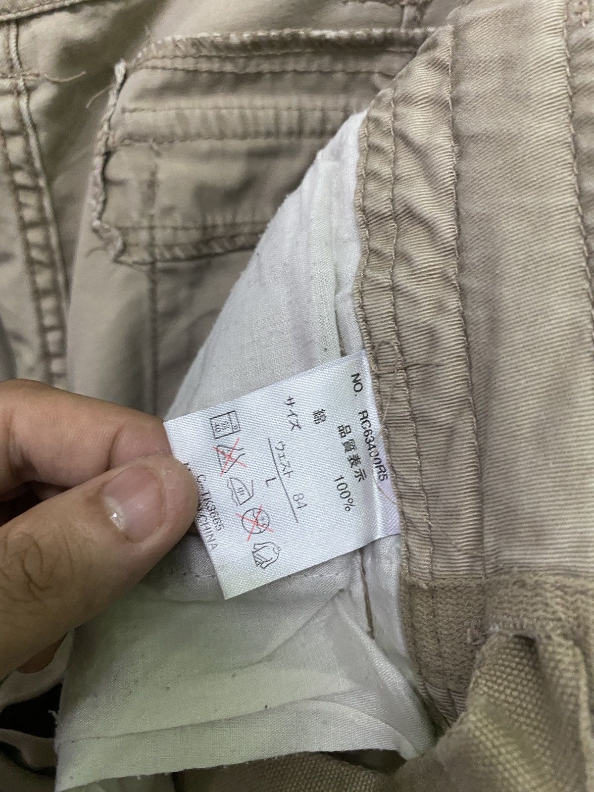 Japanese Brand Real Crush Clothing Multipocket Tactical Cargo Pants Size US 32 / EU 48 - 20 Thumbnail