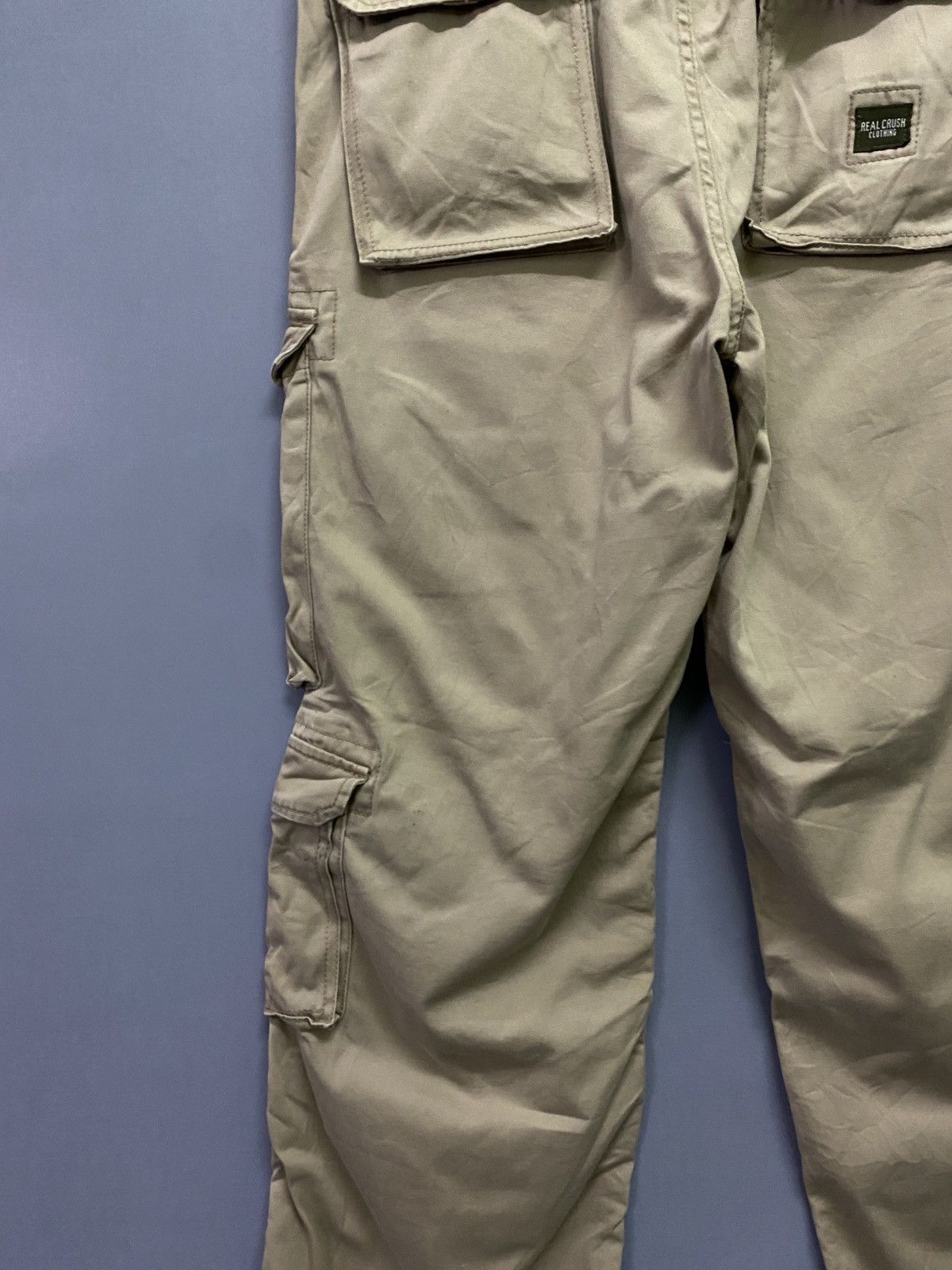 Japanese Brand Real Crush Clothing Multipocket Tactical Cargo Pants Size US 32 / EU 48 - 11 Thumbnail