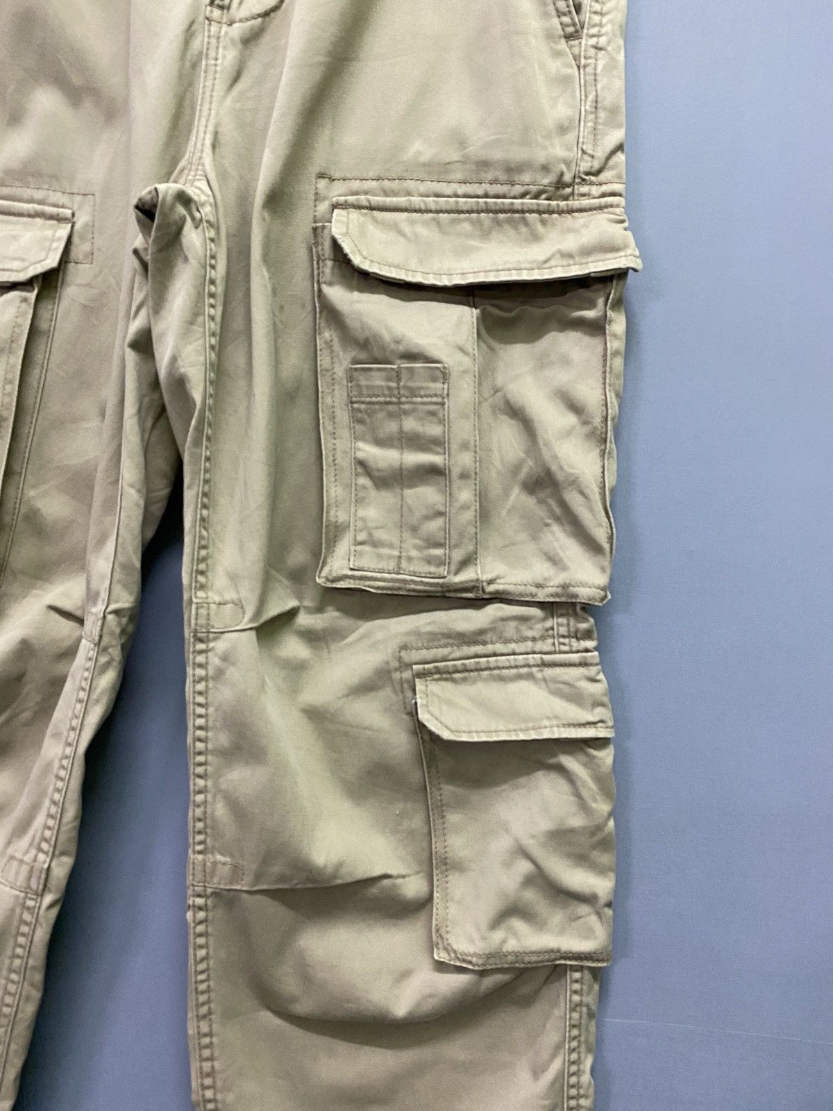 Japanese Brand Real Crush Clothing Multipocket Tactical Cargo Pants Size US 32 / EU 48 - 6 Thumbnail