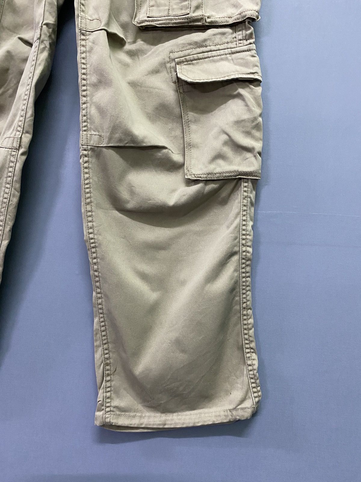 Japanese Brand Real Crush Clothing Multipocket Tactical Cargo Pants Size US 32 / EU 48 - 7 Thumbnail