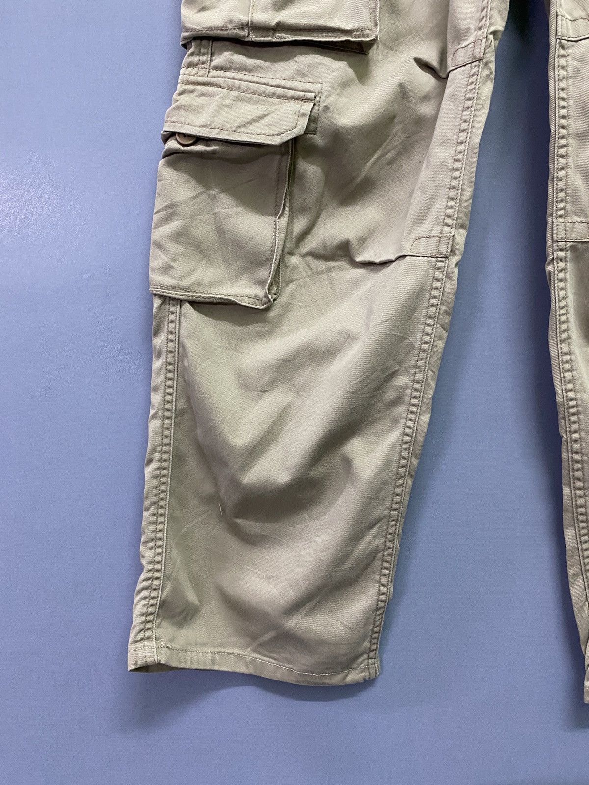 Japanese Brand Real Crush Clothing Multipocket Tactical Cargo Pants Size US 32 / EU 48 - 8 Thumbnail