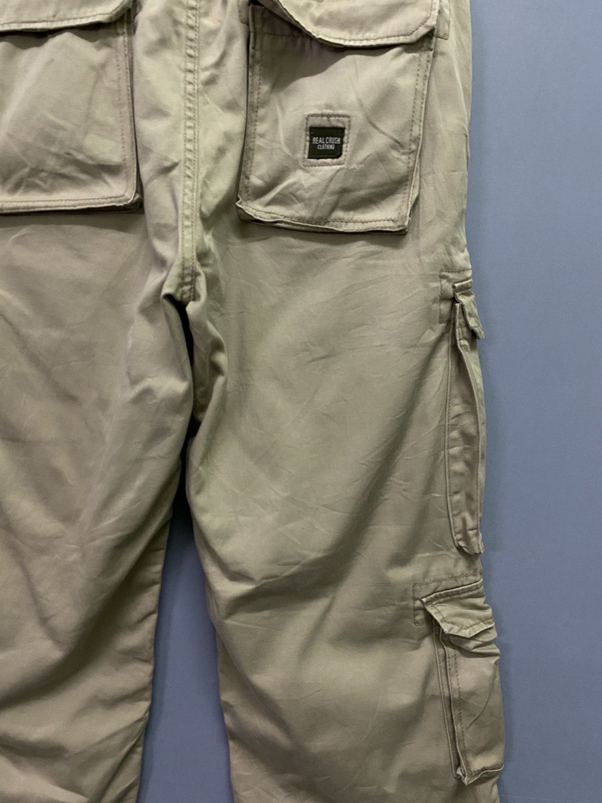 Japanese Brand Real Crush Clothing Multipocket Tactical Cargo Pants Size US 32 / EU 48 - 14 Thumbnail