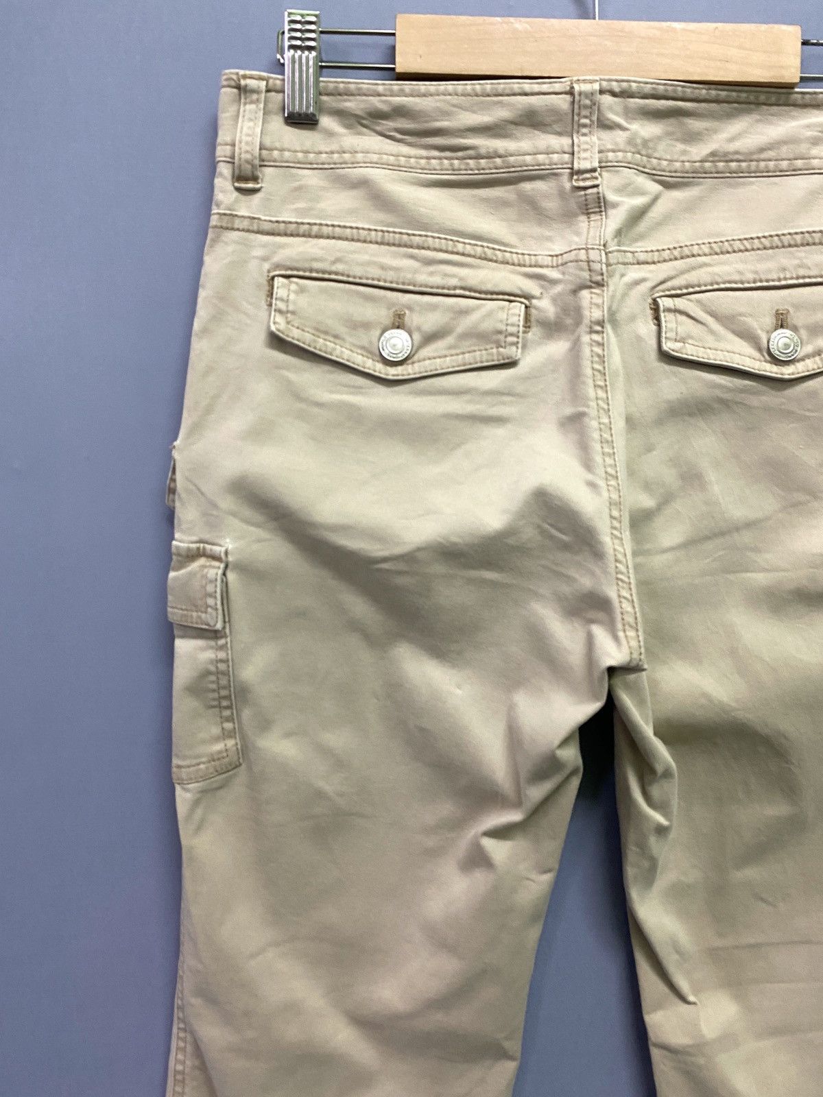 Japanese Brand Japan UNKNOWN Cargo Multipocket Flared Bootcut Pants Size US 29 - 12 Thumbnail