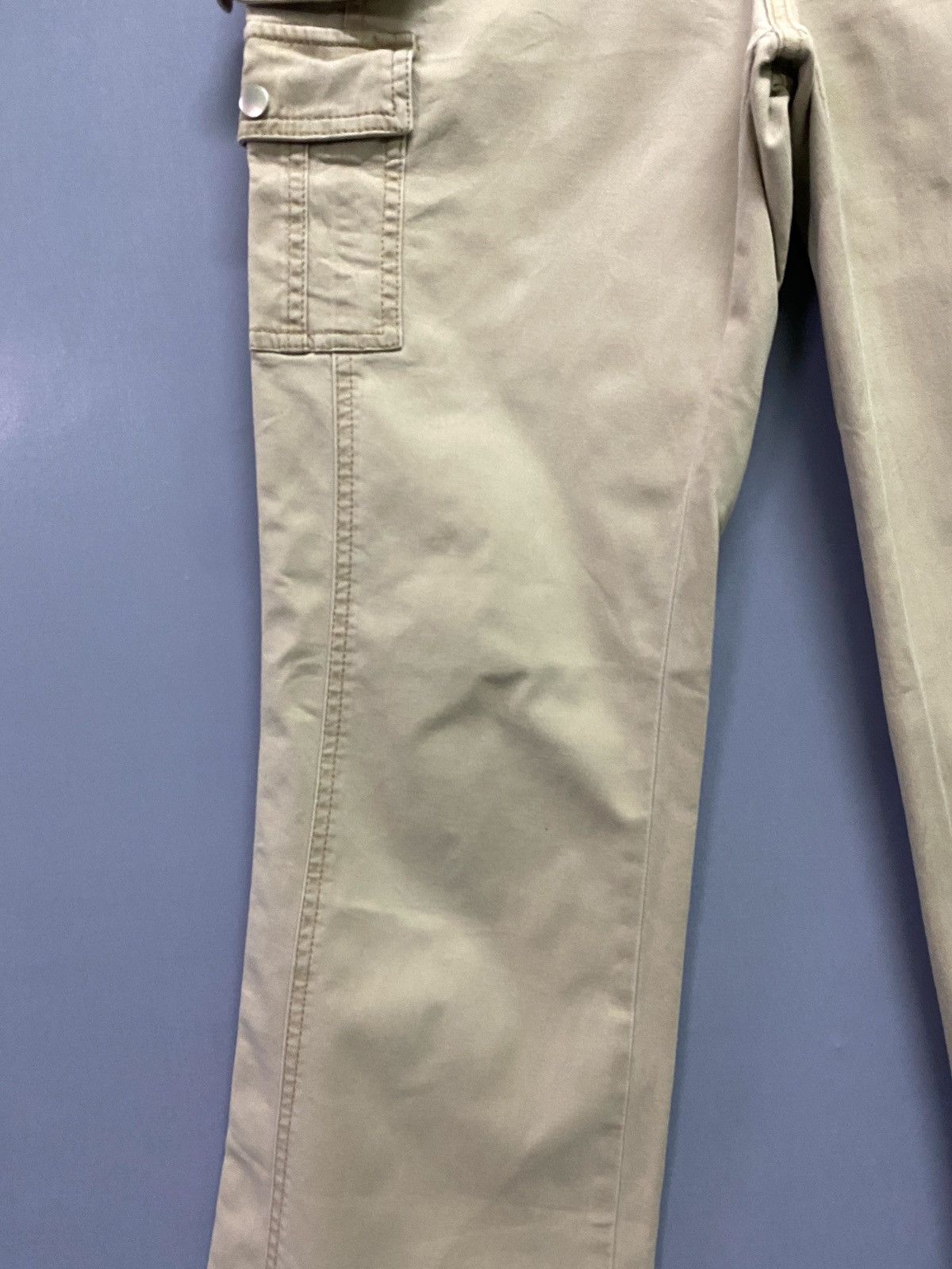 Japanese Brand Japan UNKNOWN Cargo Multipocket Flared Bootcut Pants Size US 29 - 6 Thumbnail