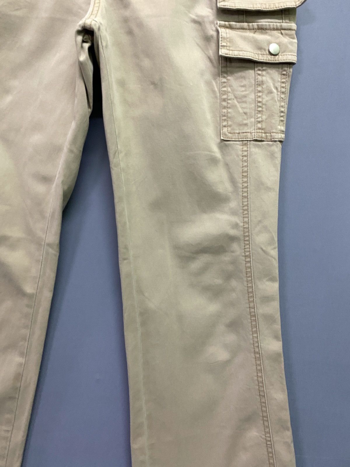 Japanese Brand Japan UNKNOWN Cargo Multipocket Flared Bootcut Pants Size US 29 - 8 Thumbnail